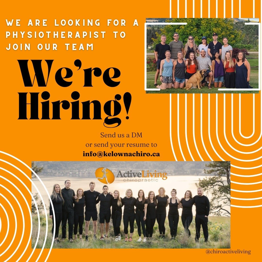 Active Living is looking for a Physiotherapist to join our busy team!

ALC is a multi-disciplinary clinic that includes full reception, laundry, billing, and booking. Our team is positive and professional and our work/life balance is a top priority. 
