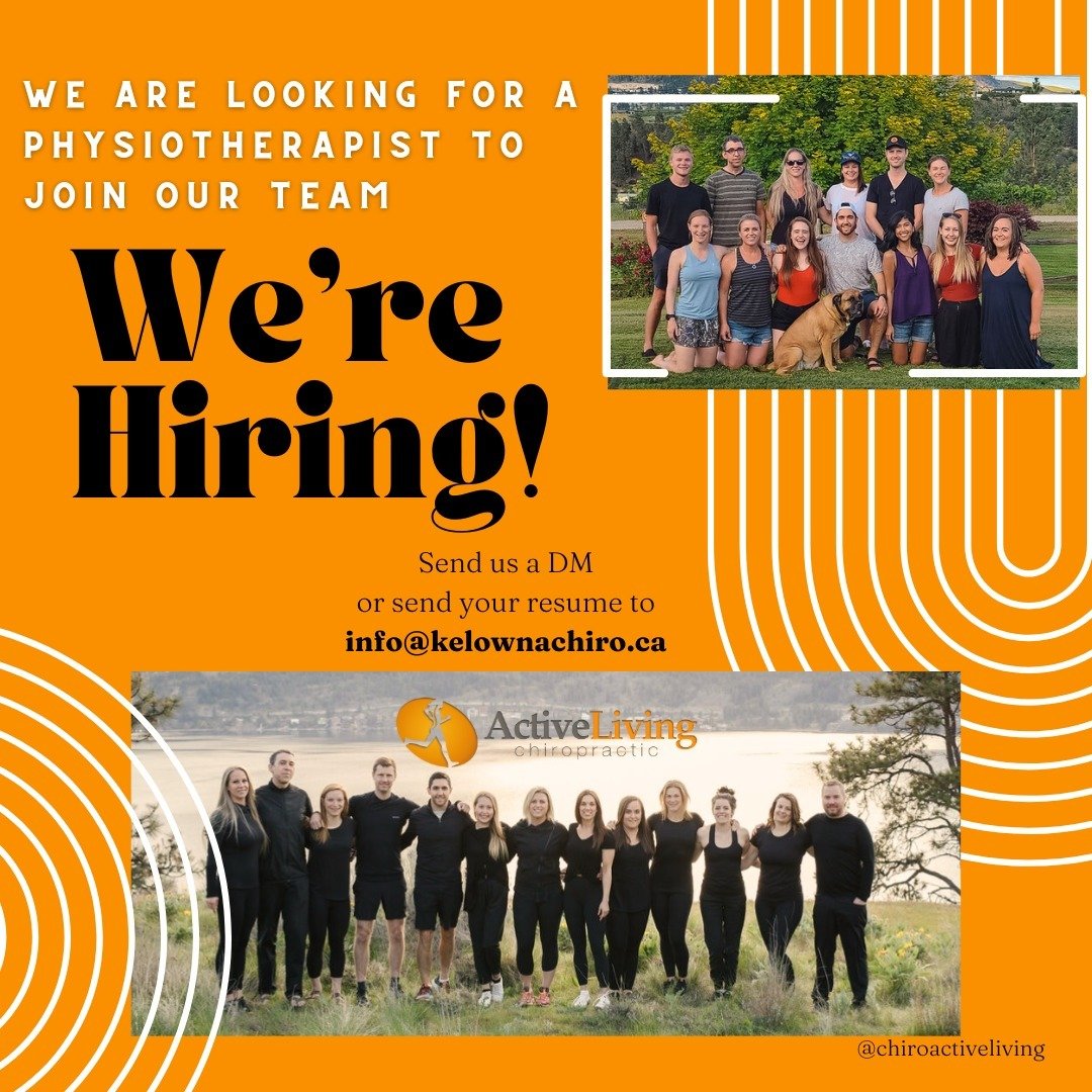 Active Living is looking for a Physiotherapist to join our busy team!

ALC is a multi-disciplinary clinic that includes full reception, laundry, billing, and booking. Our team is positive and professional and our work/life balance is a top priority. 