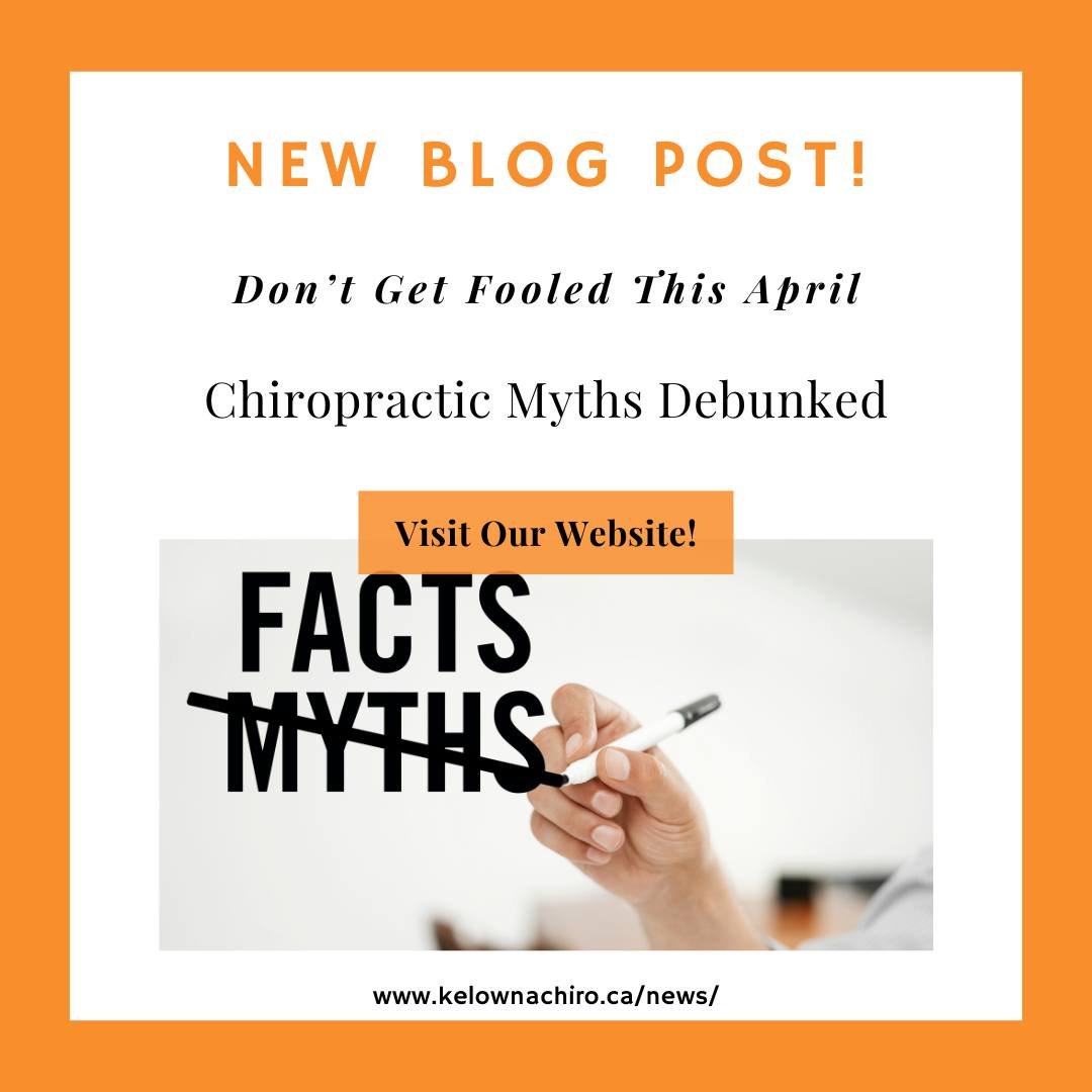 We're celebrating April Fools' Day by debunking some of the most hilarious (and untrue!) chiropractic myths out there! Head over to our blog to separate fact from fiction and learn more about the amazing benefits of chiropractic care! 
➡️ Head to the