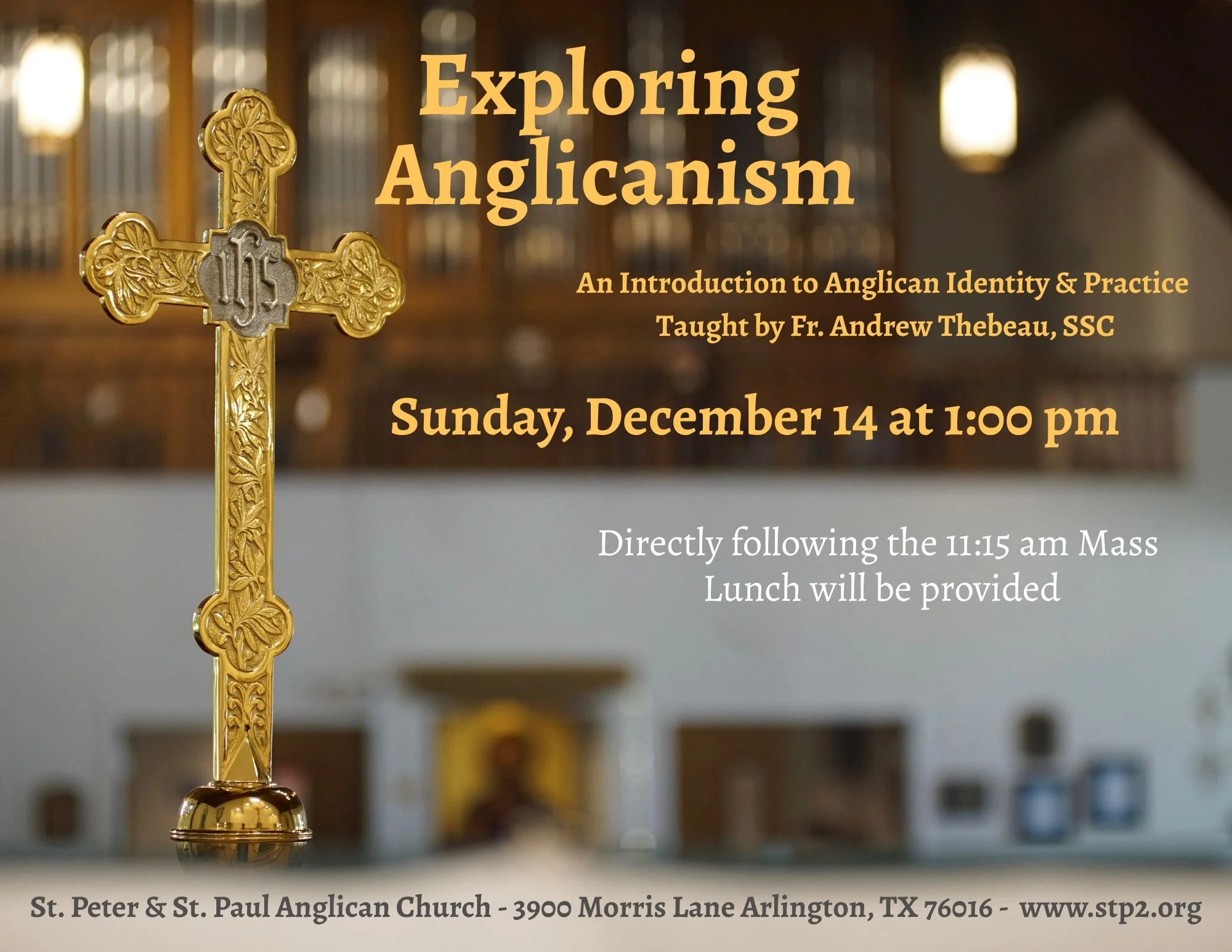 Exploring Anglican