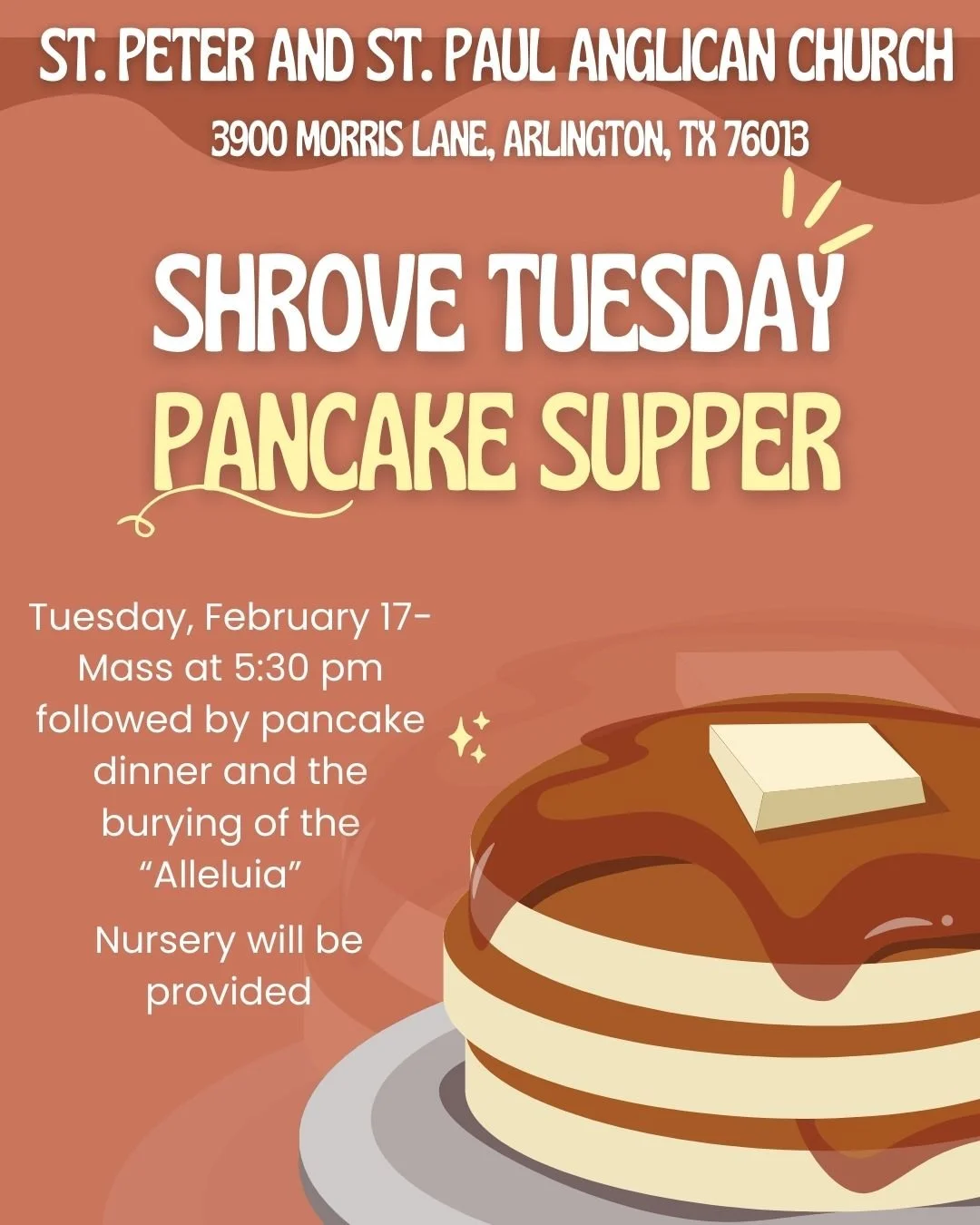 Shrove Tuesday Pancake Supper