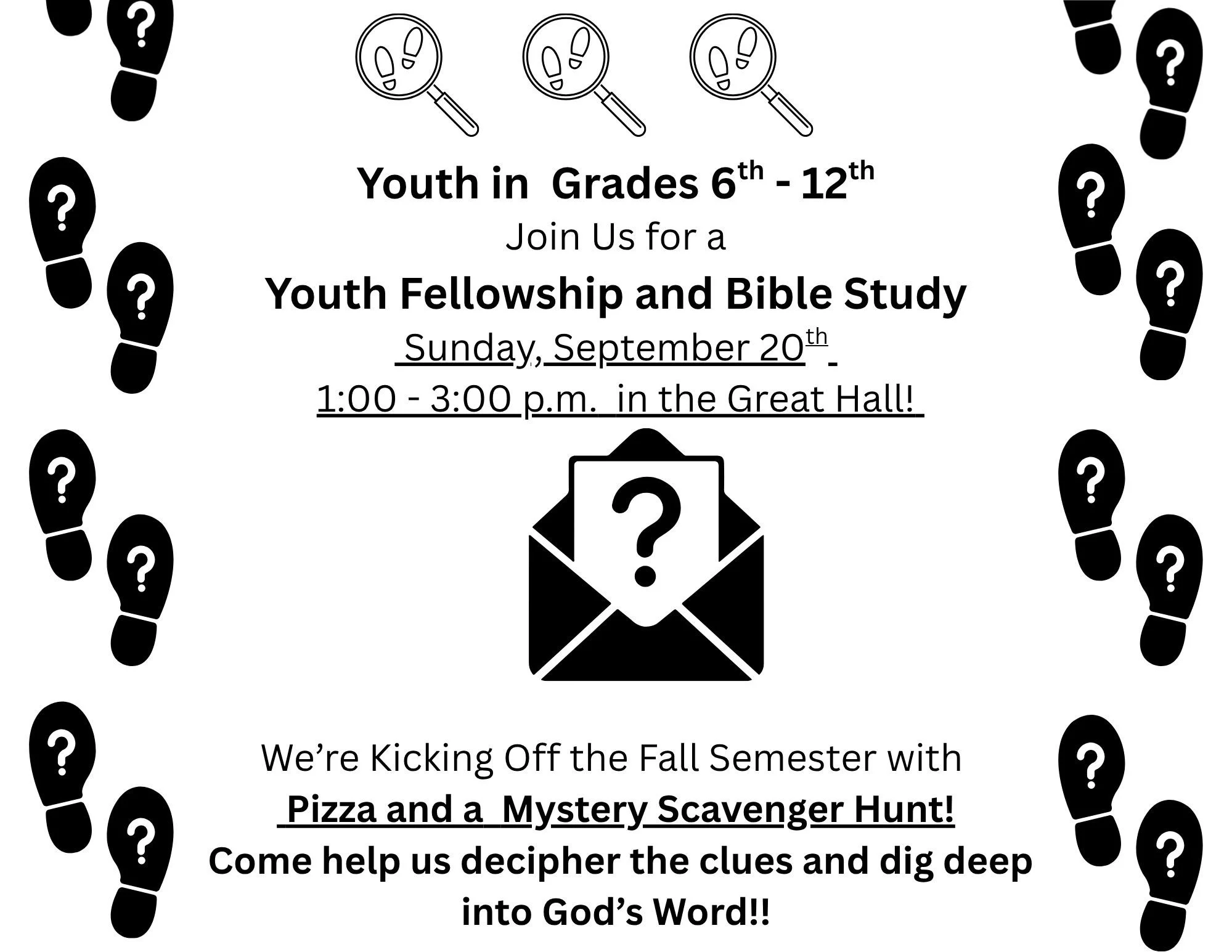 Youth Fellowship and Bible Study
