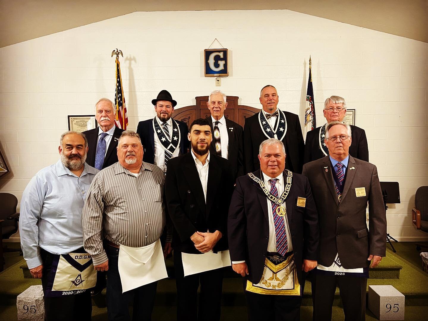 We are pleased to inform you that our recent One Day Conferral was a great success, and we are delighted to congratulate John Albert Luhrs, Jr. and Justin Alexander Mattson, who were raised to the sublime degree of Master Mason.