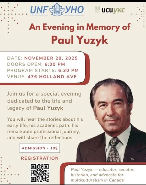 An Evening in Memory of Paul Yuzyk