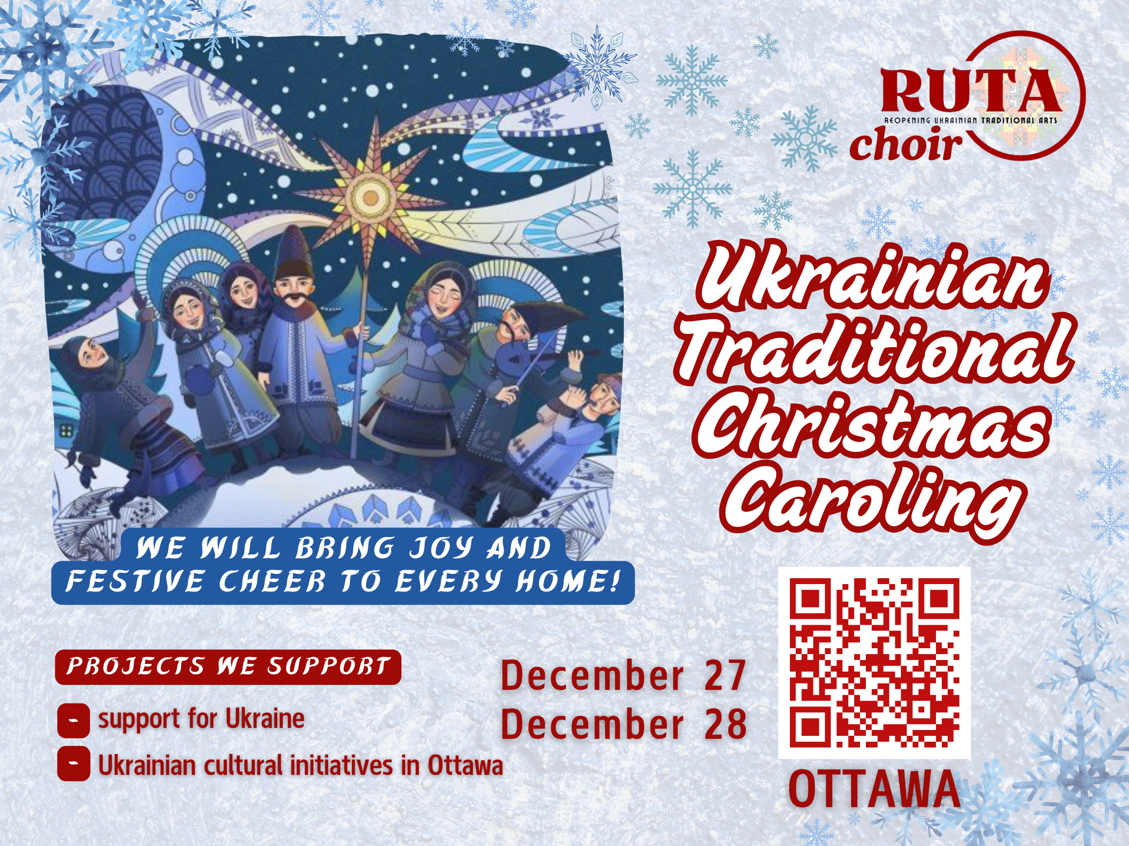 RUTA Choir is Coming to Carol!