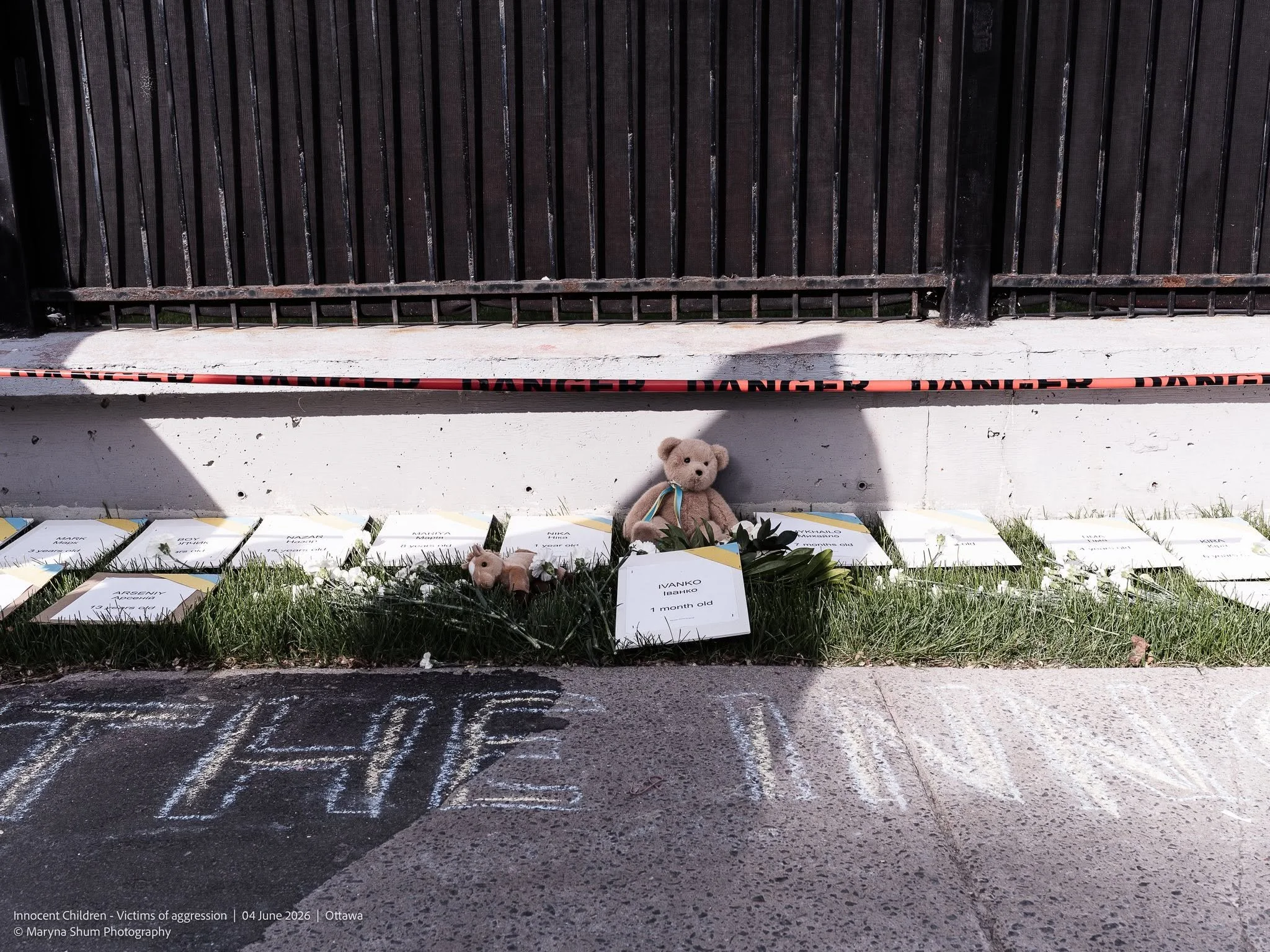 Ottawa Community Commemorates Ukrainian Children Killed by Russia