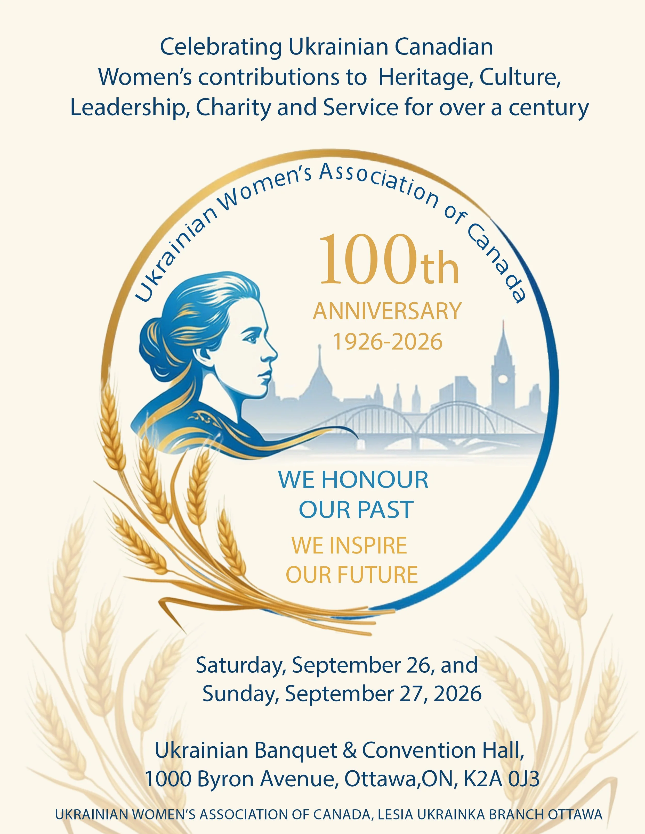 100th Anniversary of the Ukrainian Women’s Association of Canada