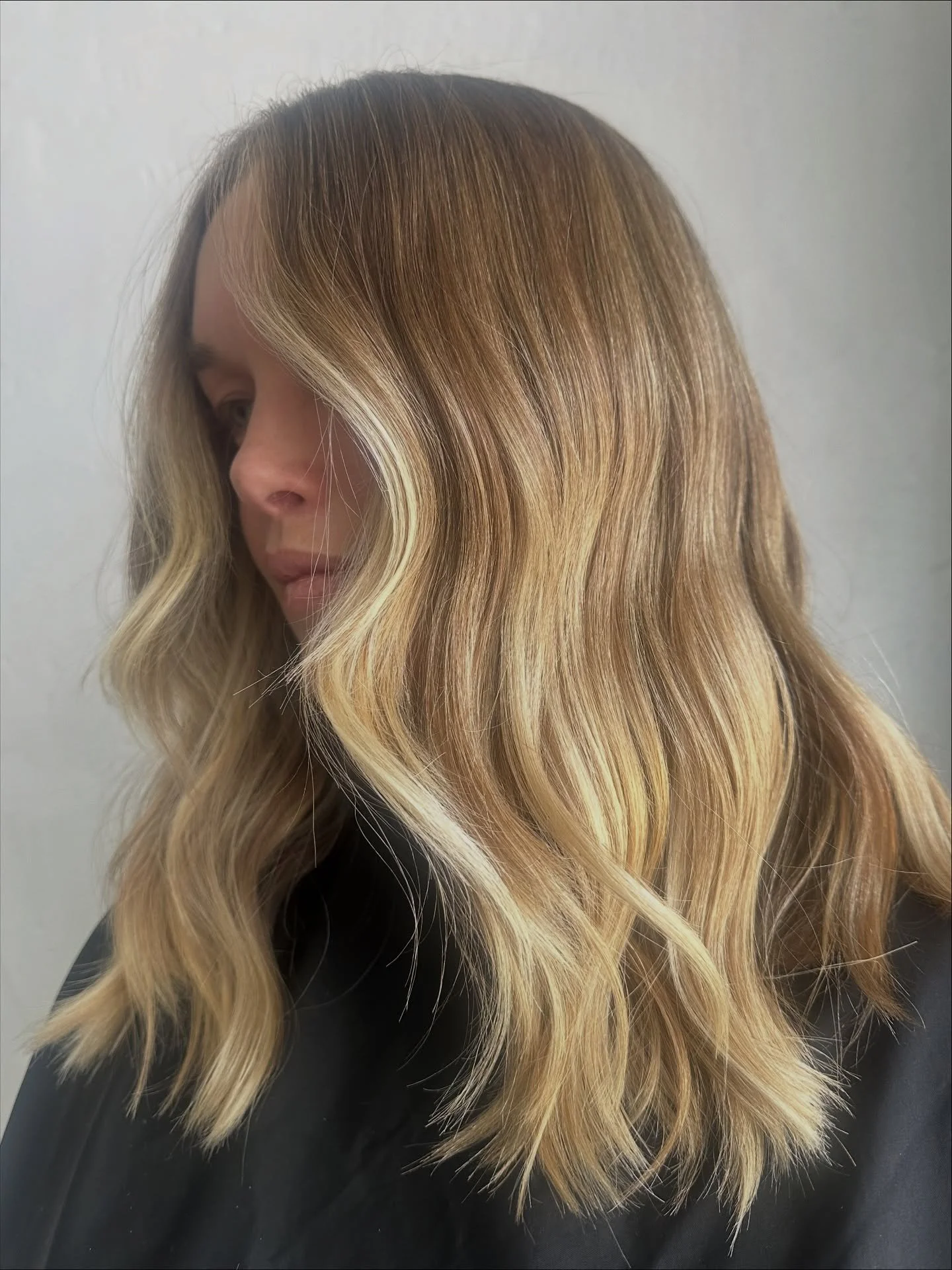 Low-maintenance blonde balayage ✨
Here&rsquo;s to a pop of blonde &mdash; the goal was brightness without the upkeep, and we absolutely love how it turned out 🤍

The perfect &ldquo;little lift&rdquo; with zero stress about regrowth.
Book online via 
