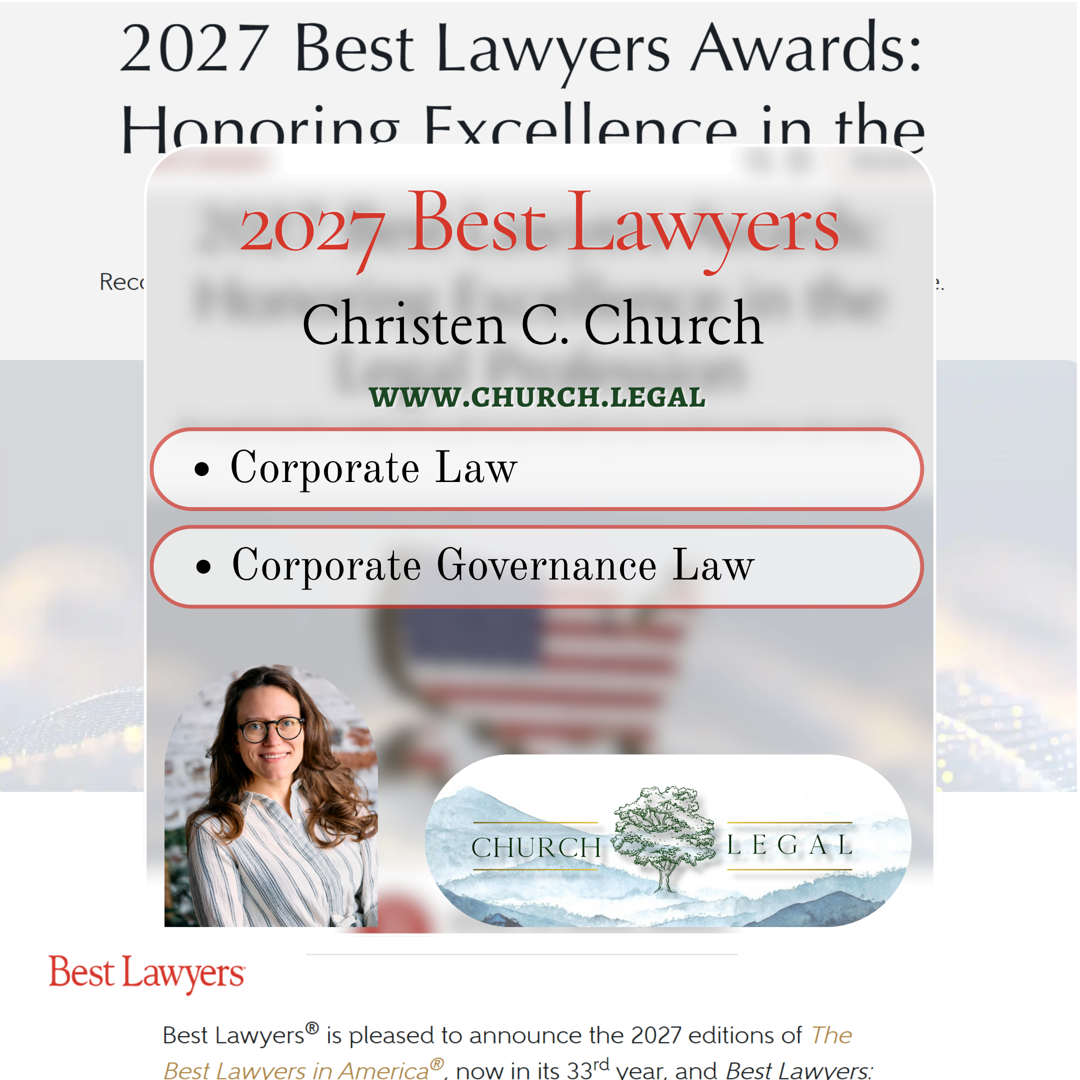 2027 Best Lawyers - Corp Law &amp; Governance