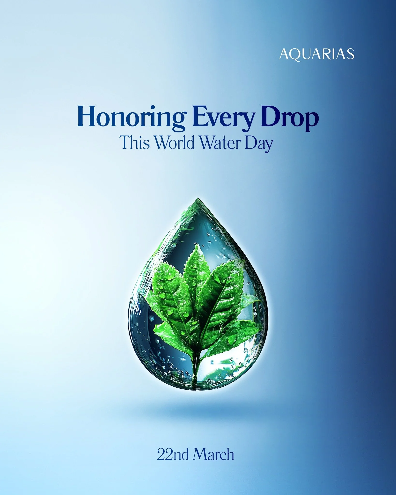 Water gives life to our world and to our skin. On this World Water Day, let&rsquo;s remember to honor every drop &mdash; with care, gratitude, and conscious choices. 🌍

#aquarias #skincare #naturalskincare #glowingskin #worldwaterday #hydration #wat