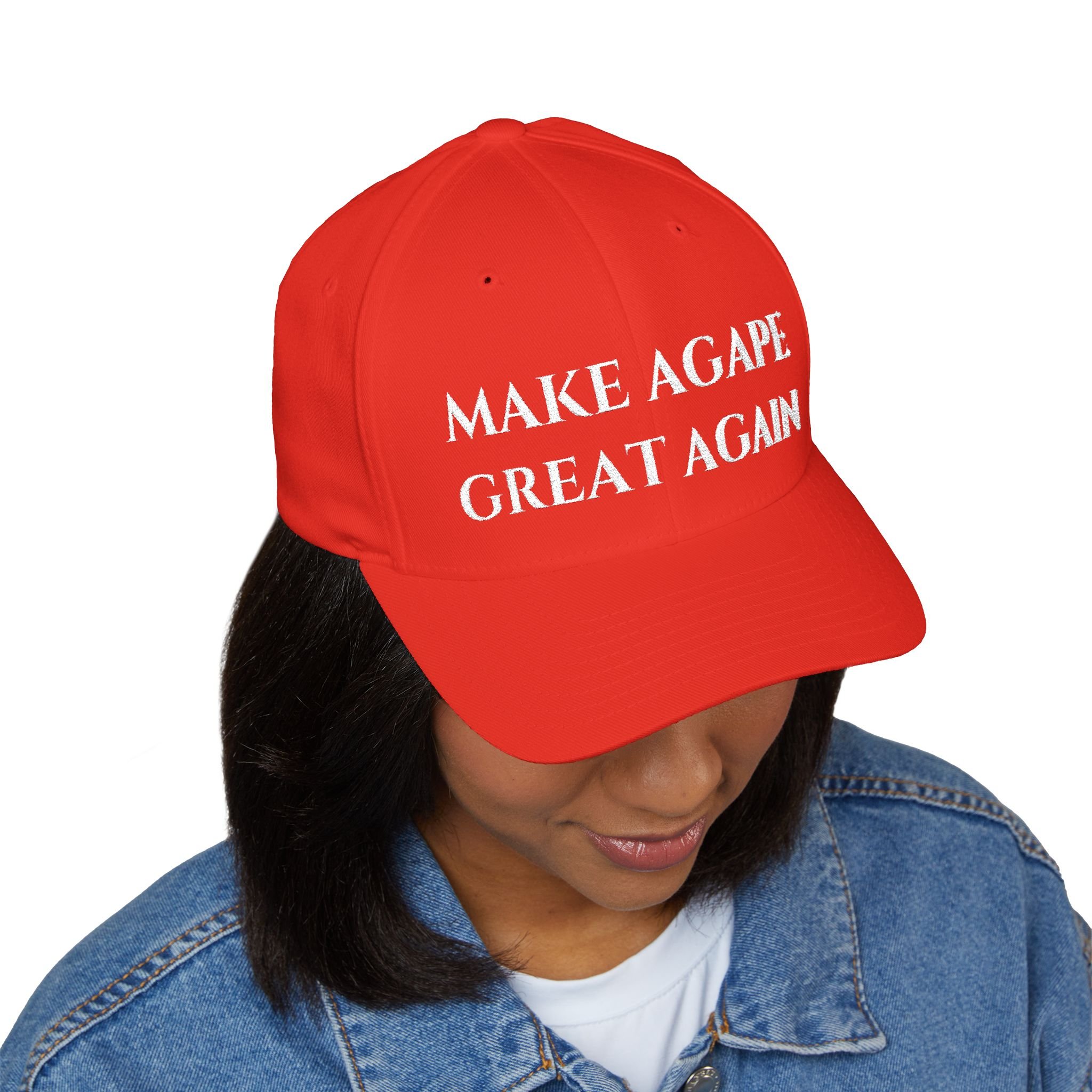 Make Agape Great Again Embroidered Cap
