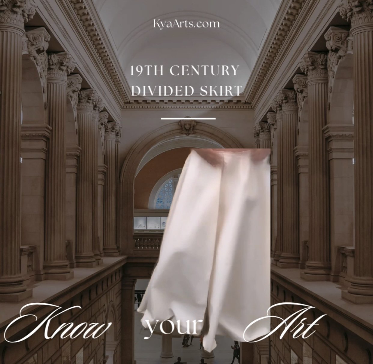 19th Century Divided Skirt Part 1/ Mattie Campbell