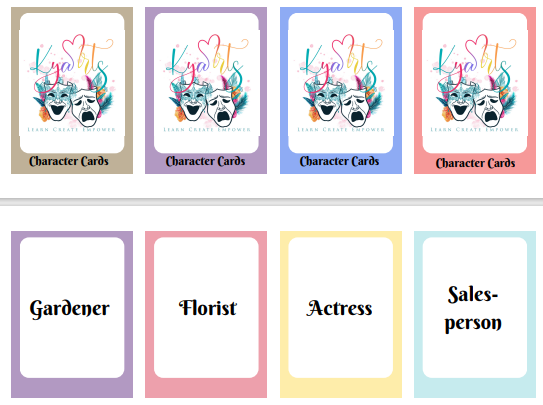 KyaArts Character Cards