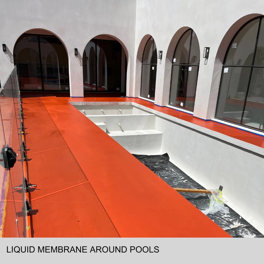 Liquid Membrane around pools