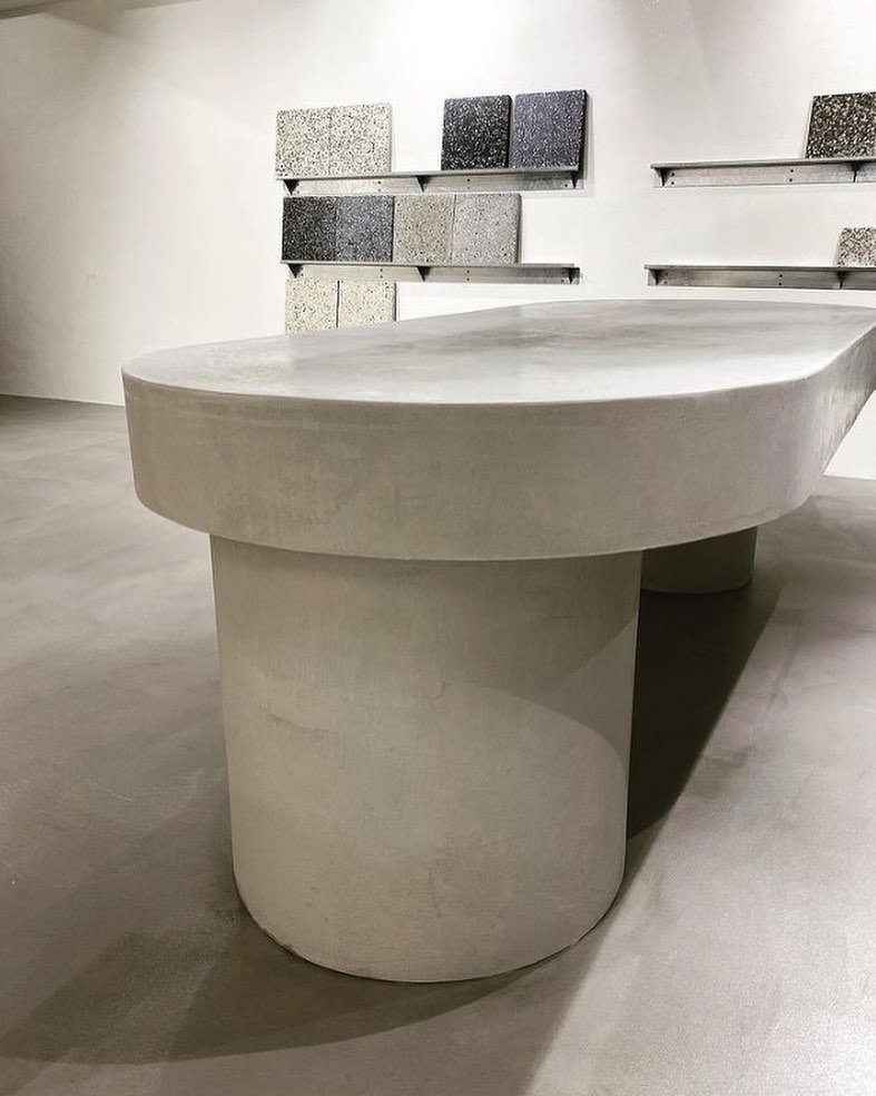  microcement table