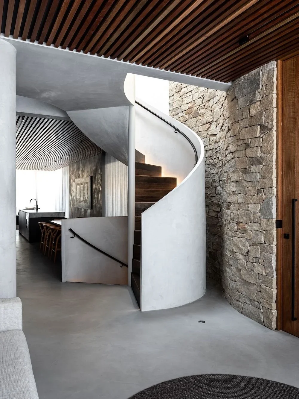 X-Bond Microcement Floor, Ceiling &amp; Staircase