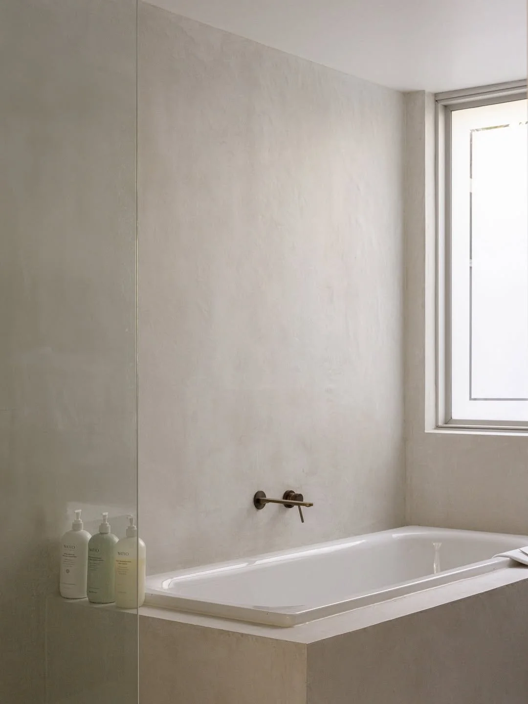x-bond microcement bathroom