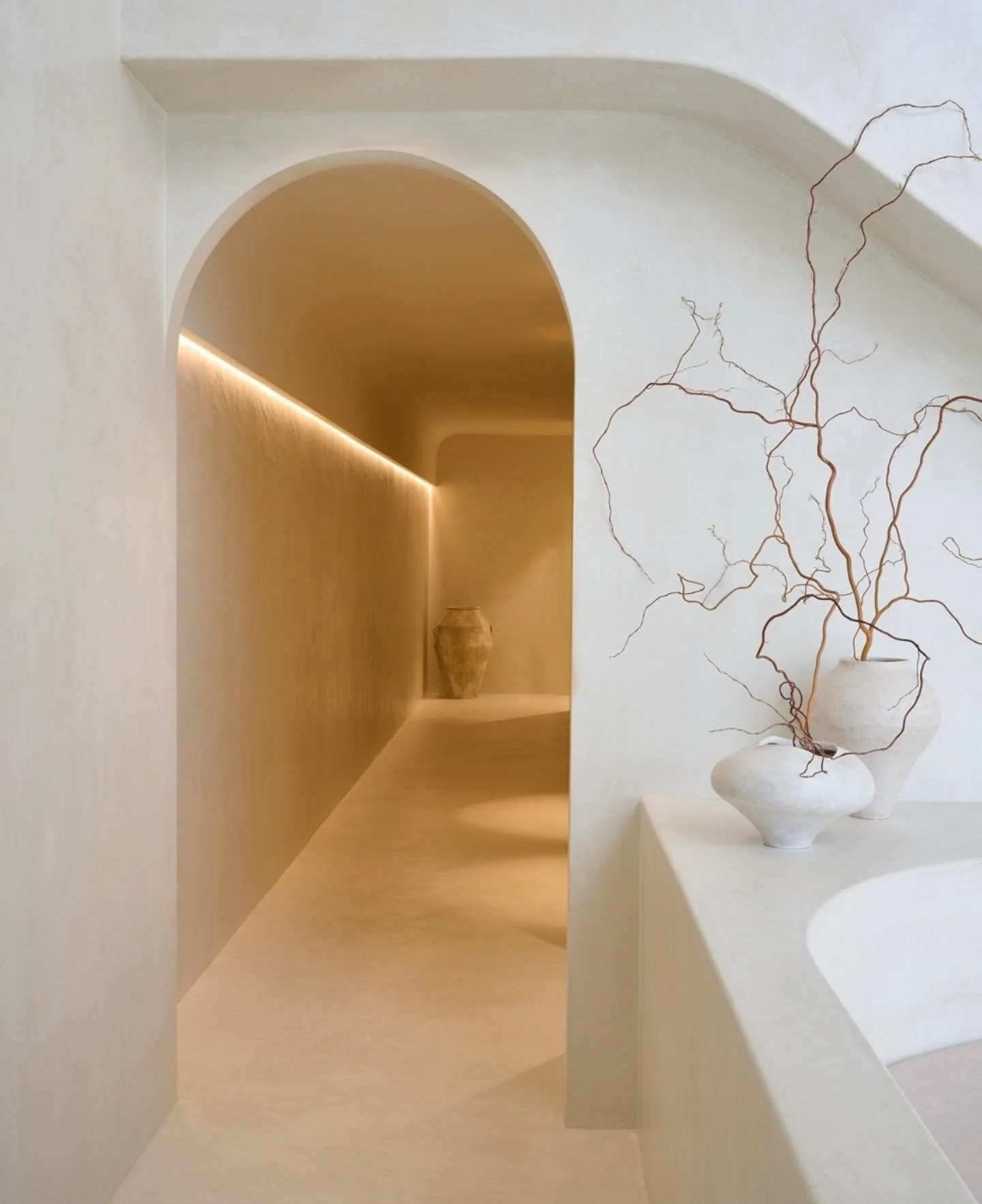 microcement walls and floor