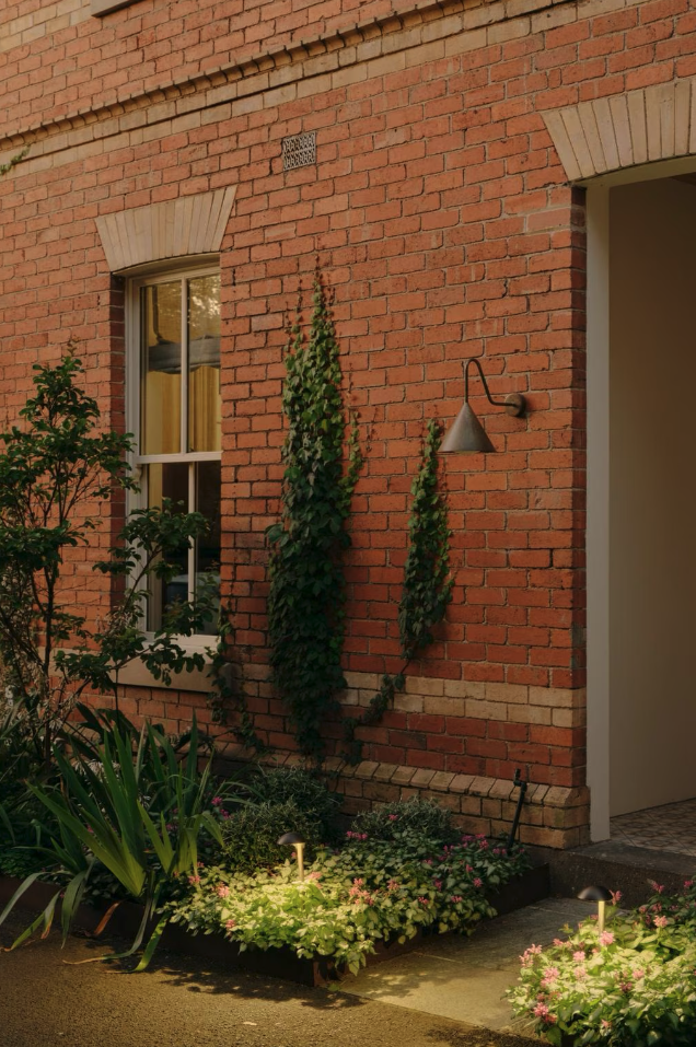 old house with new garden