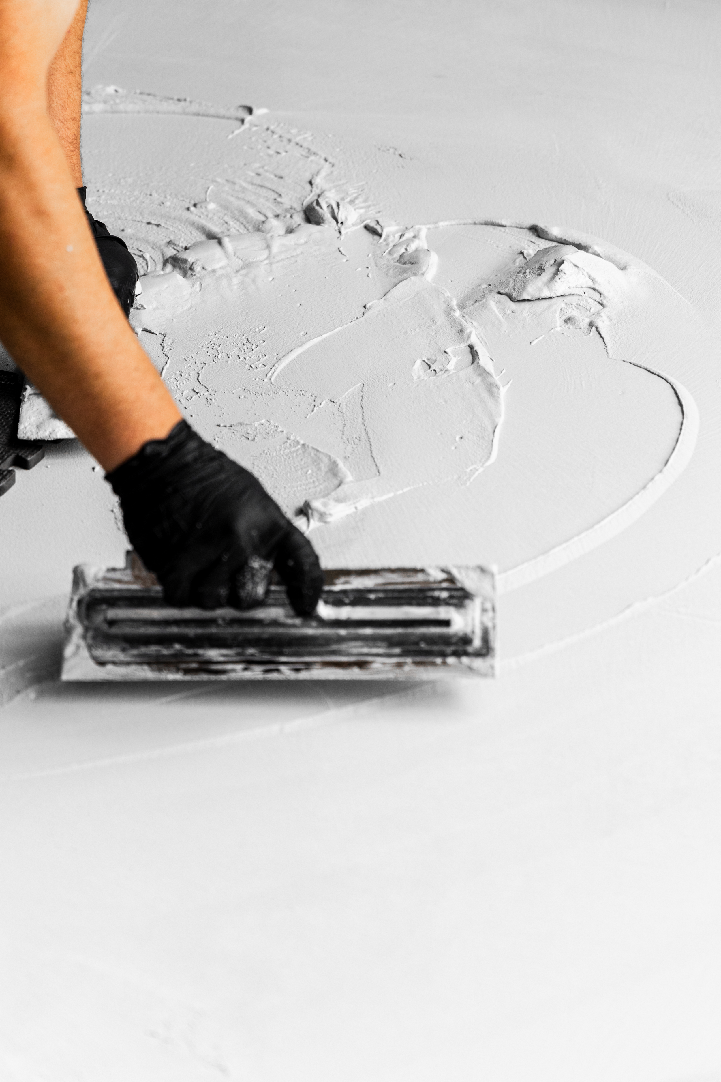 professional microcement application