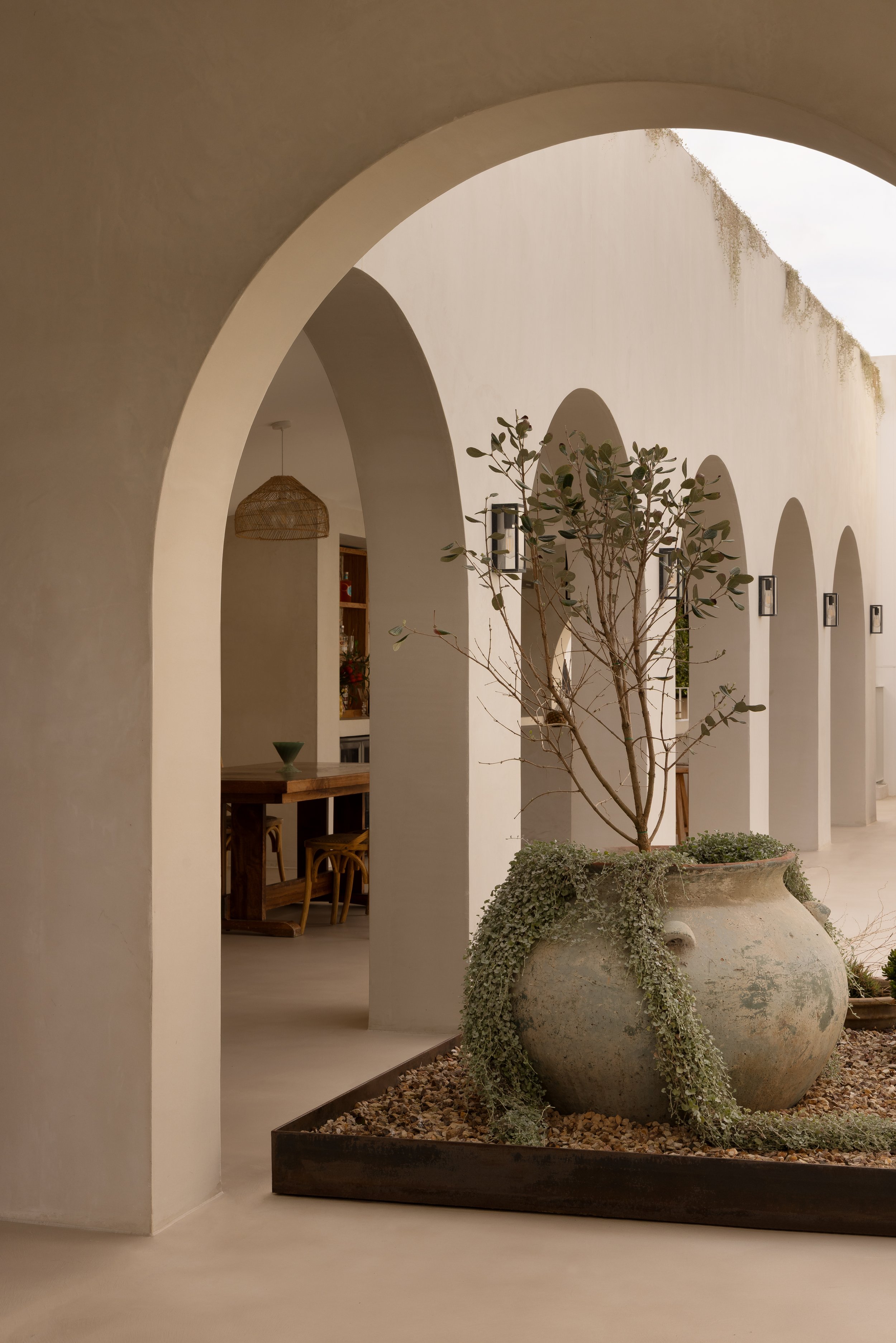 X-Bond Microcement Exterior Walls and Floor