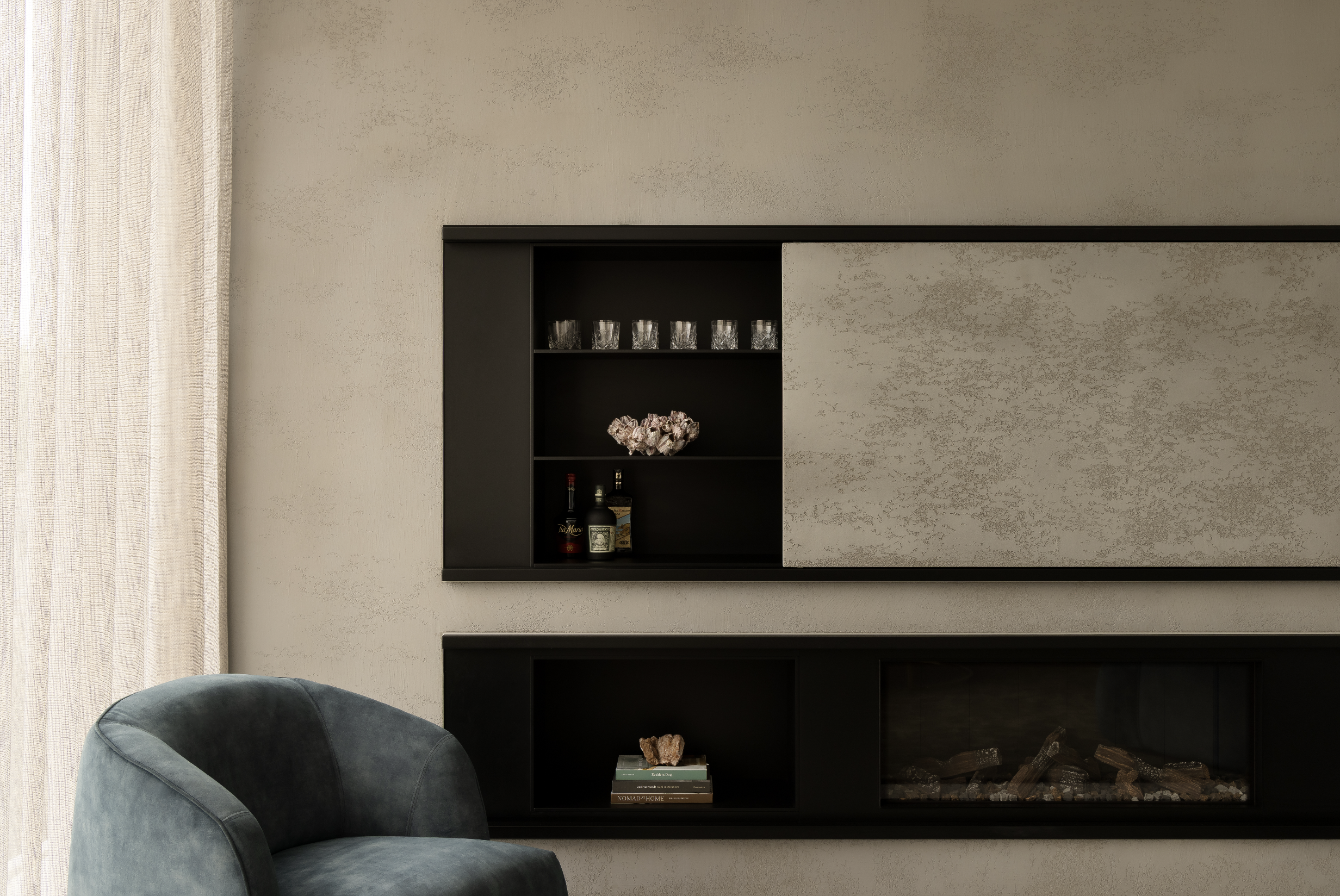 X-Bond Microcement wall