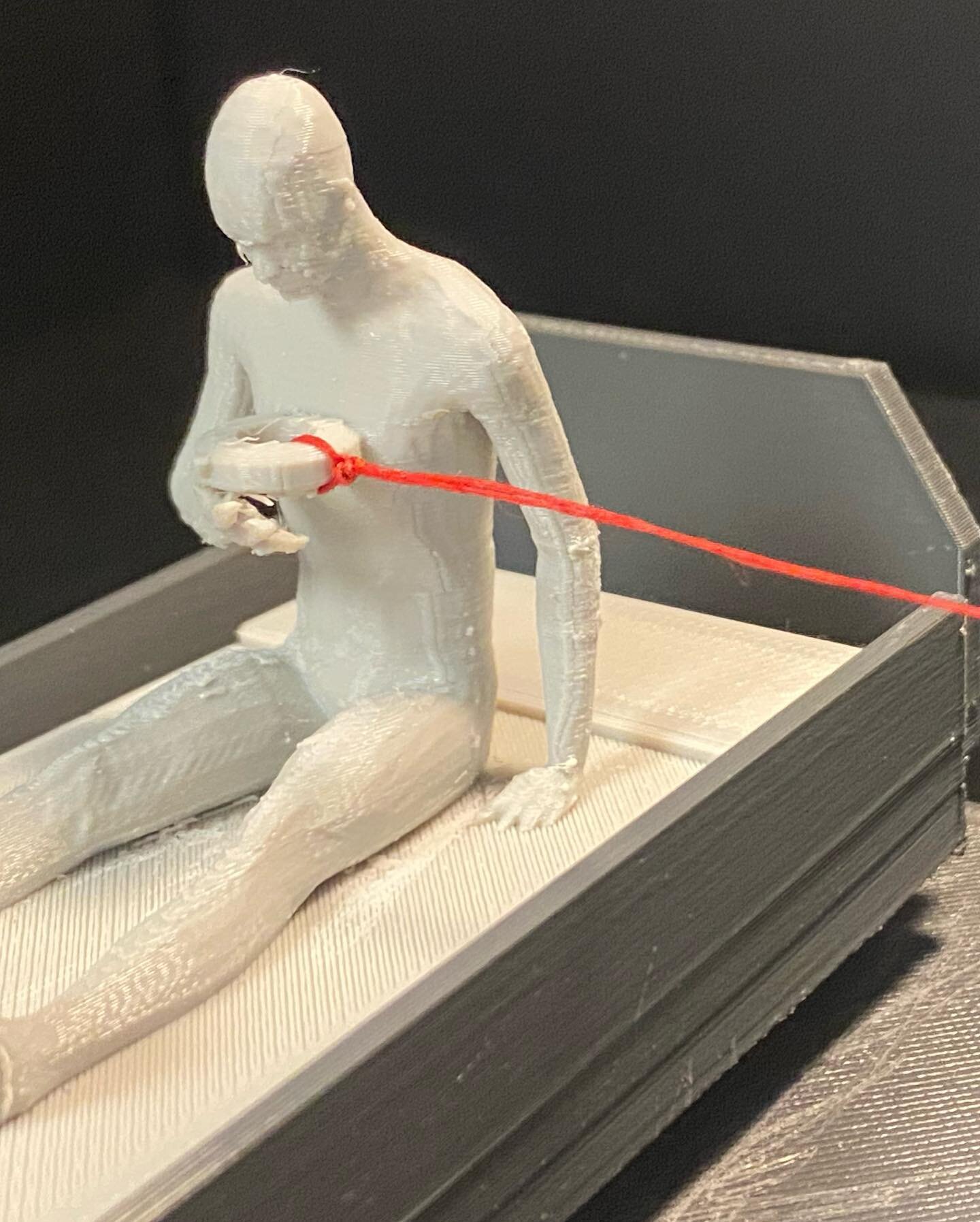 Sneak peak of a prototype for our upcoming 3D-printable thought experiment: the Famous Violinist (h/t Judy Thomson). 

Files will go up (and, as always, will be available for free) next week.