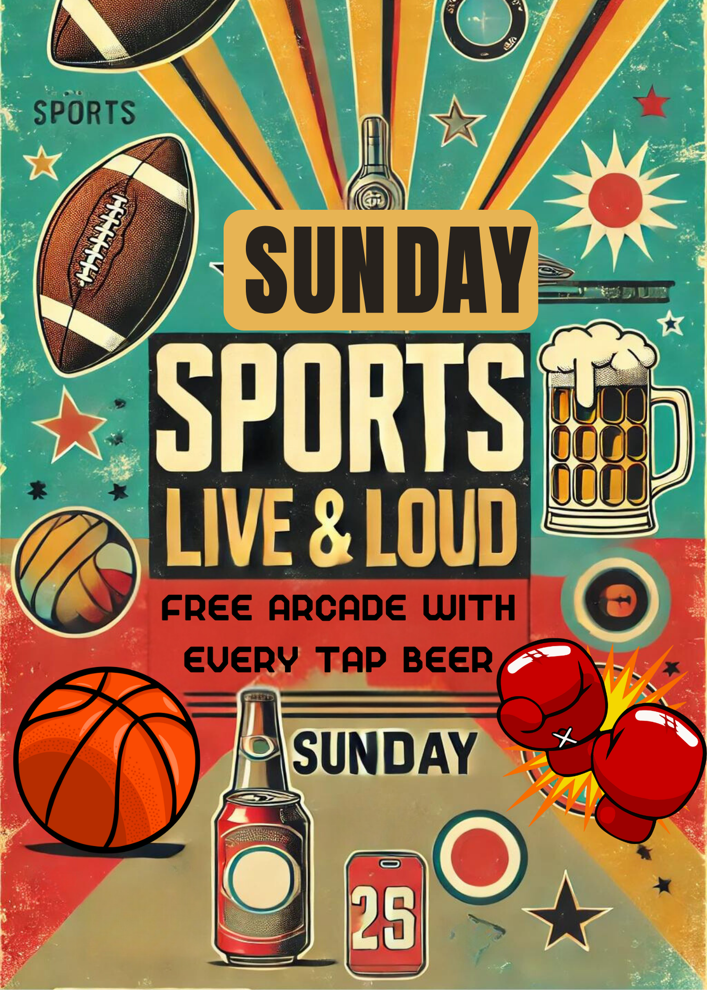 Sports 'Live & Loud' Sundays