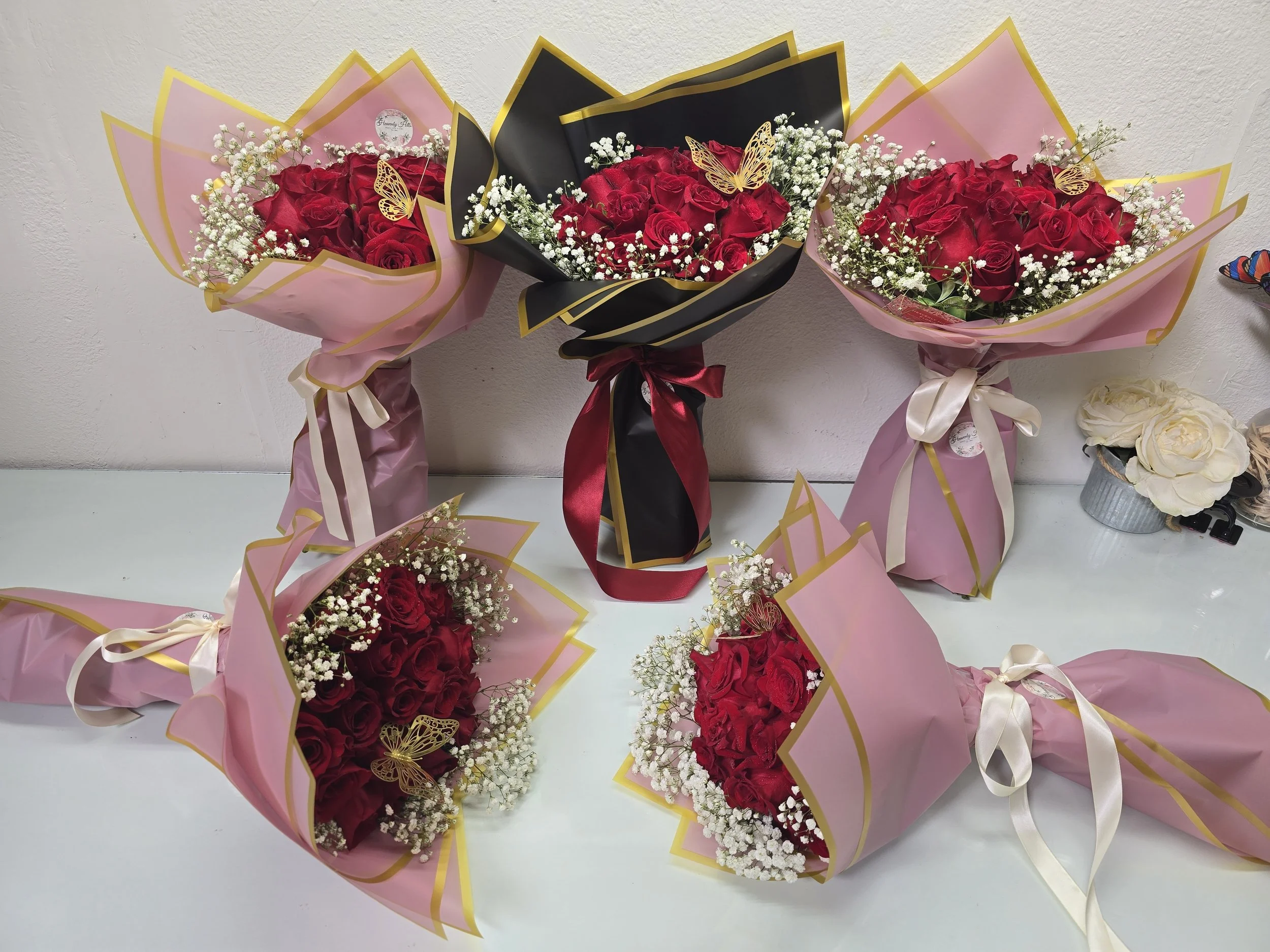 Pretty in Pink and Red!