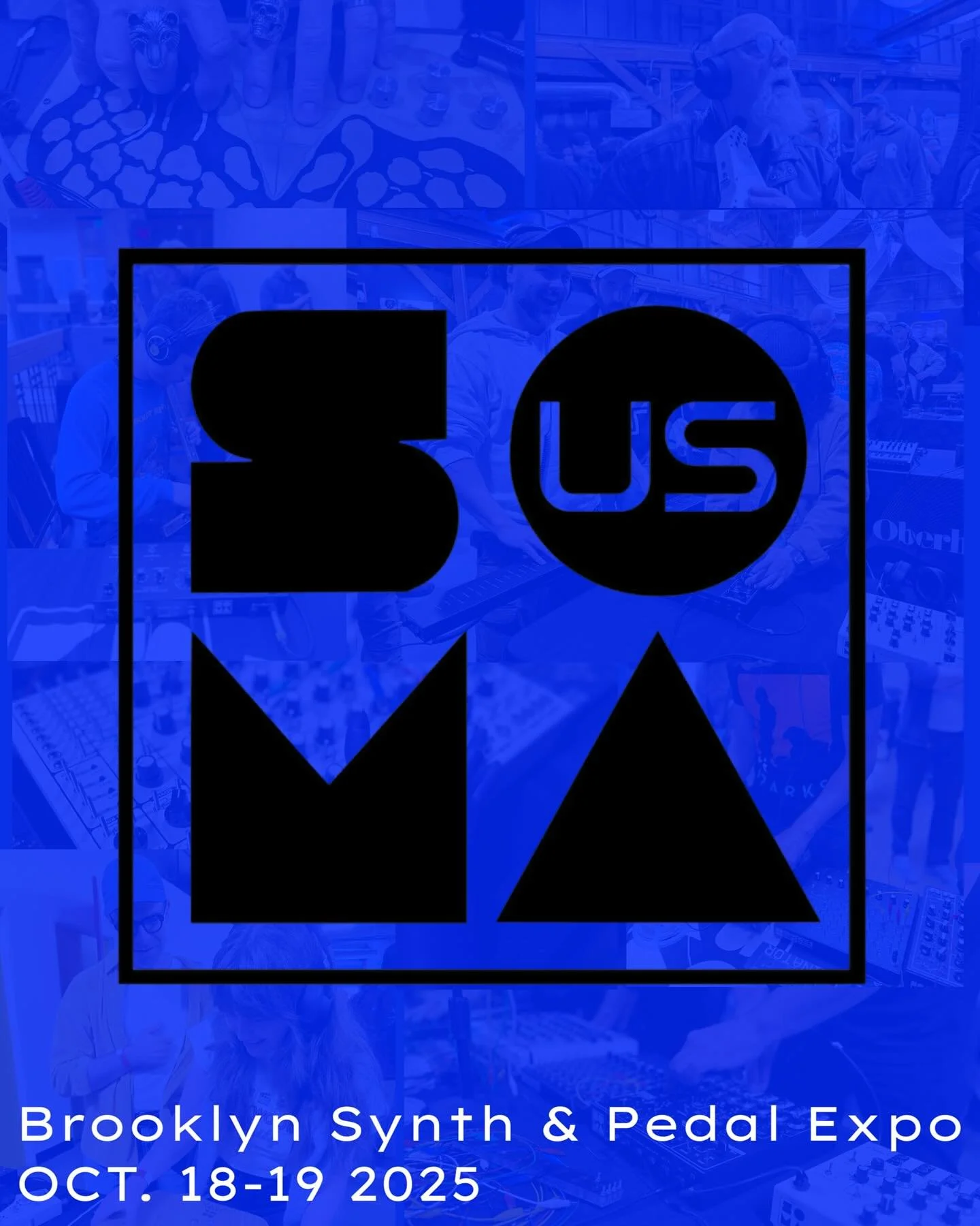 SOMA will be at @synthexpo in Brooklyn NY October 18-19th! We are excited to be along side so many other vendors attending this year. Join us for music, workshops, giveaways and of course to play all the cool gear! 

All @somasynths instruments will 
