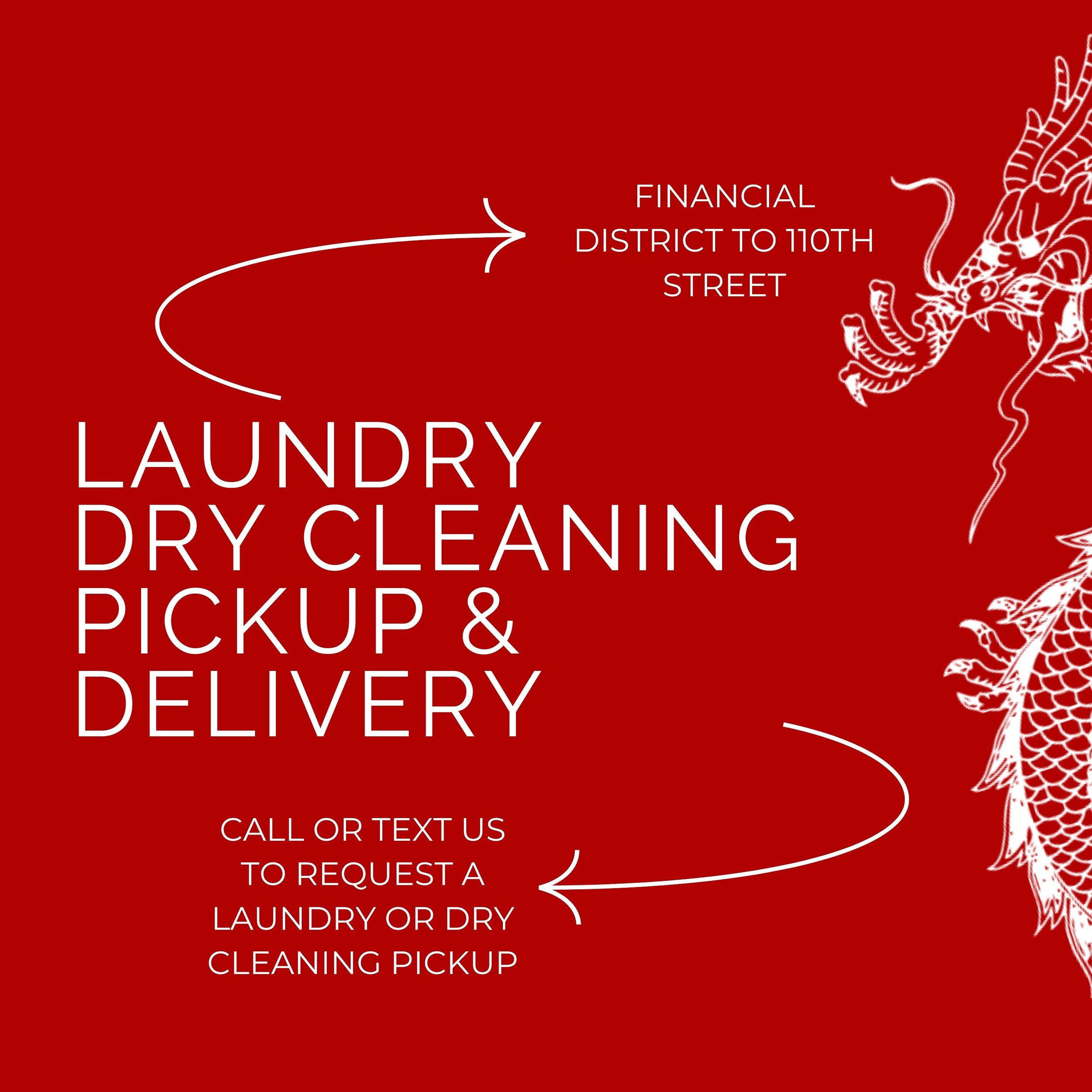 Need pressed linens or your favorite shirts nicely pressed and dry cleaned? Send them to us at Chinese Laundry Inc. 🐉 it&rsquo;s simple, just call or text us to request a laundry or dry cleaning pickup, we pickup and deliver Monday to Saturday 6pm-9