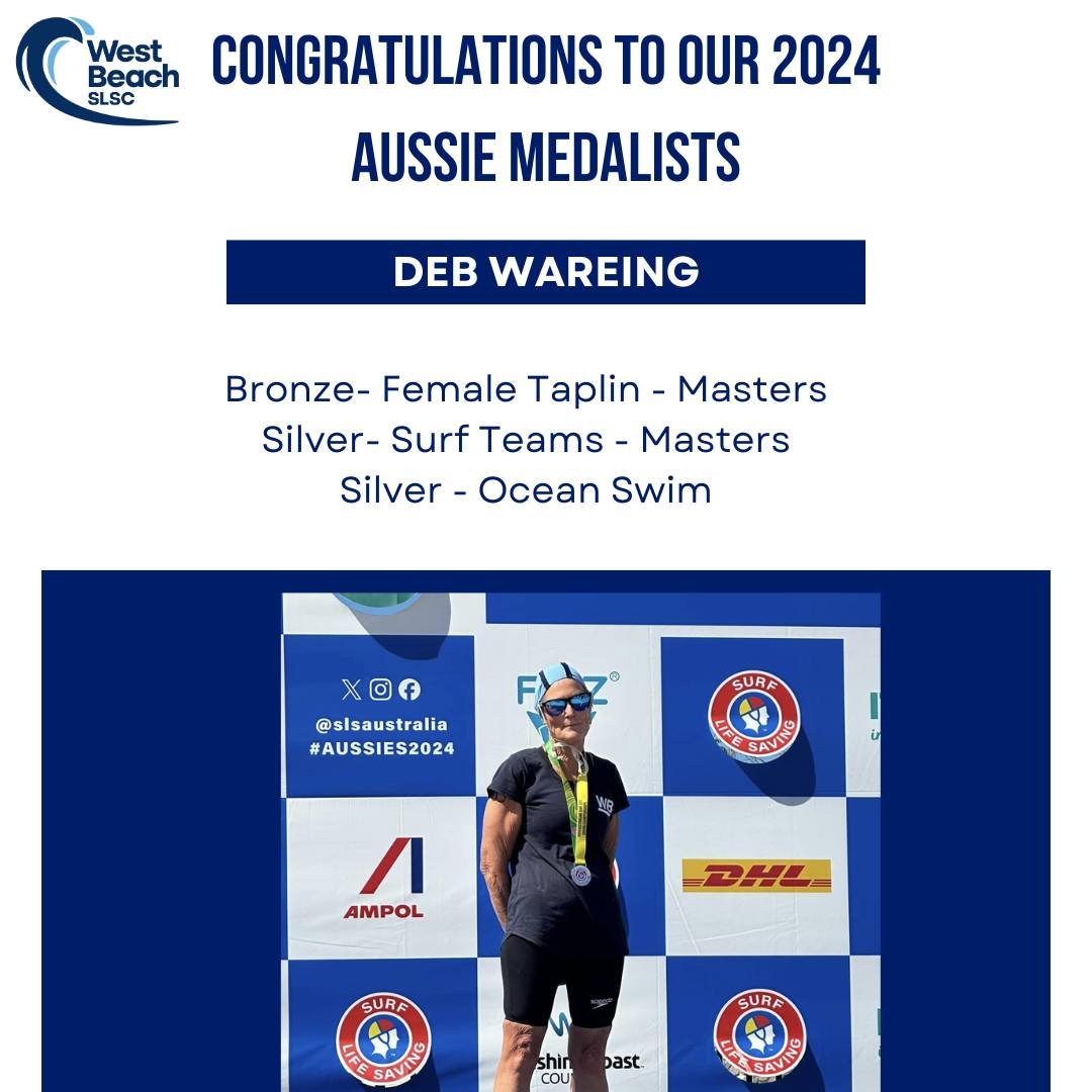 Congratulations to these absolute legends - medals galore for our Master's women... Lachie Washington was fantastic in the Ocean Swim coming home with a silver and a big shout out to Malcolm Stevens coming home with a bronze in the masters sprints.  