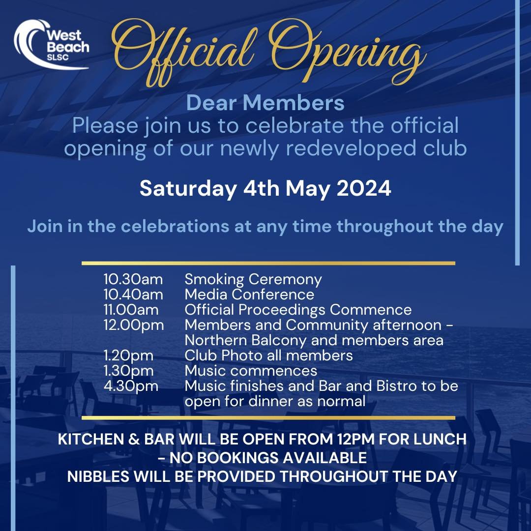 A reminder&hellip; it&rsquo;s our official opening celebration this Saturday. The kitchen will be open from 12pm however no bookings available. See you there!