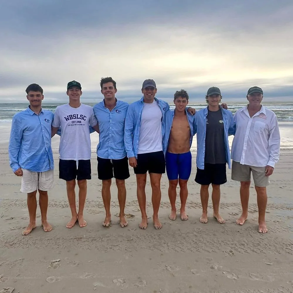 THROW 🔙 to #AUSSIES2025 when West Beach SLSC fielded their first Open Men&rsquo;s 6 Person Taplin Team 🤩💙🩵

This was a huge achievement for our small but mighty South Australian Surf Club! Our boys did exceptionally well on the national stage rep