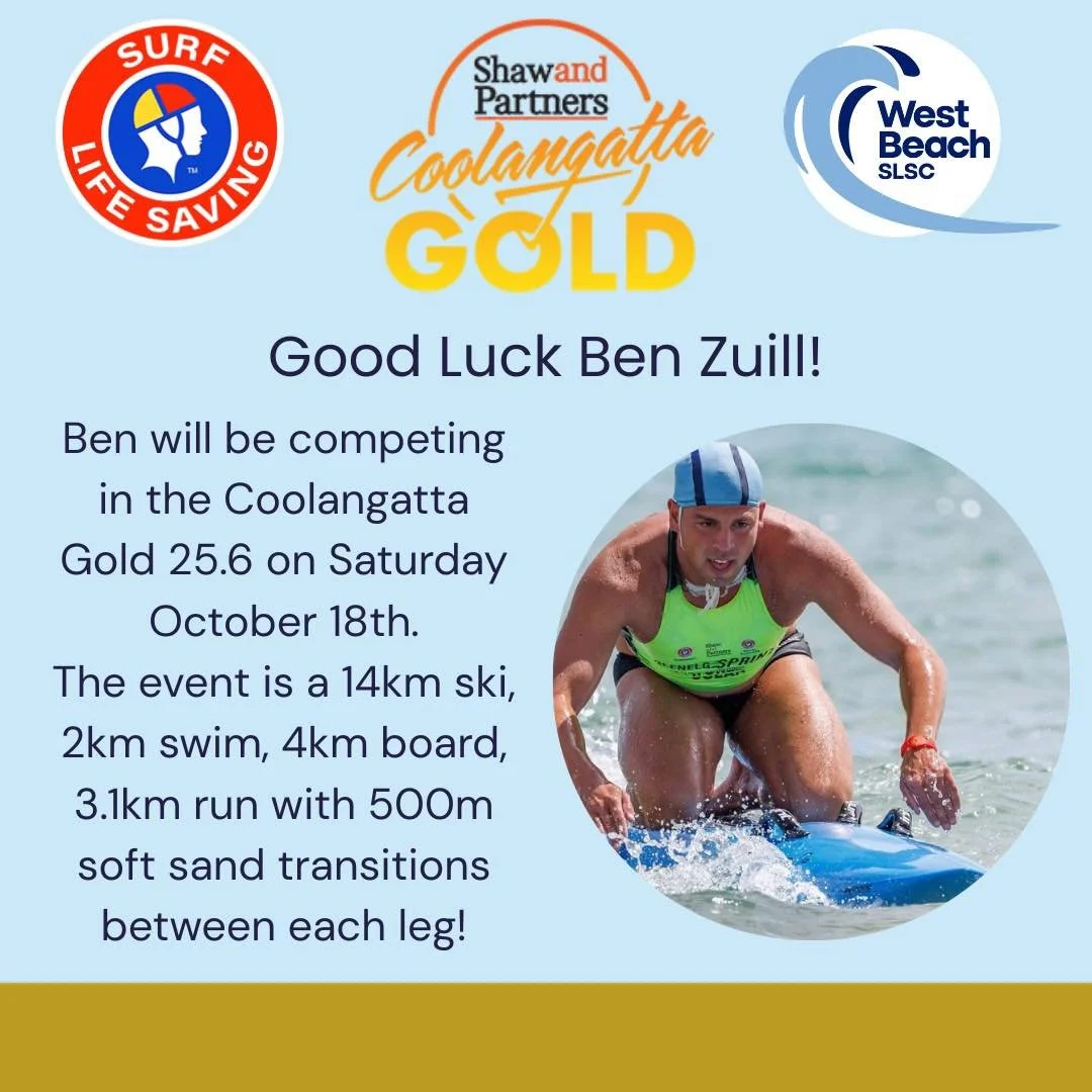 One week to go to the 2025 SHAW AND PARTNERS COOLANGATTA GOLD 🔥

Our third competitor taking on this year&rsquo;s gruelling race is Ben Zuill. Ben is competing in the Coolangatta Gold 25.6. 

Ben has been training hard throughout Adelaide&rsquo;s co