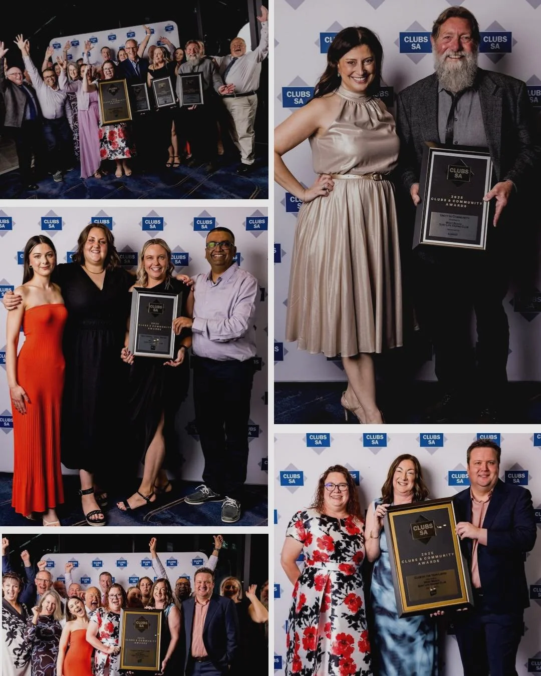 On Friday 17th October, West Beach SLSC attended the Clubs SA Community Awards 2025. 

West Beach SLSC won 4 awards during the evening including: 

🌟Unity in the Community
🌟Best Club Redevelopment Large
🌟Best Dining Cafe/Bistro
🌟Club of the Year 