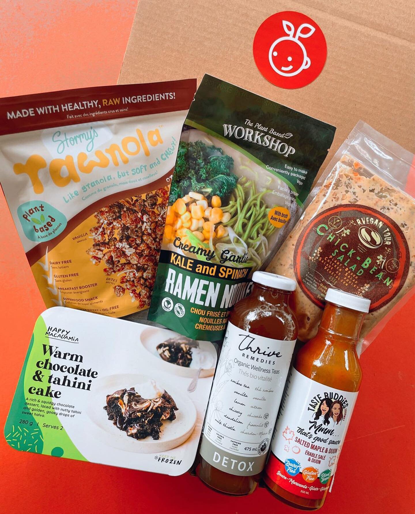 Well this is FUN! 🌱

So happy to share that Happy Macadamia is part of the November @thisisplantcurious box! It includes the warm chocolate and tahini cake of joy. 

The lovely humans at Plant Curious, Jordan &amp; Kyle, have a subscription service 