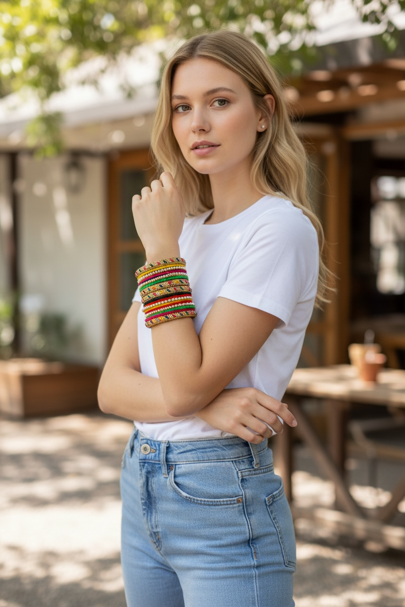 Multi Velvet Bangles