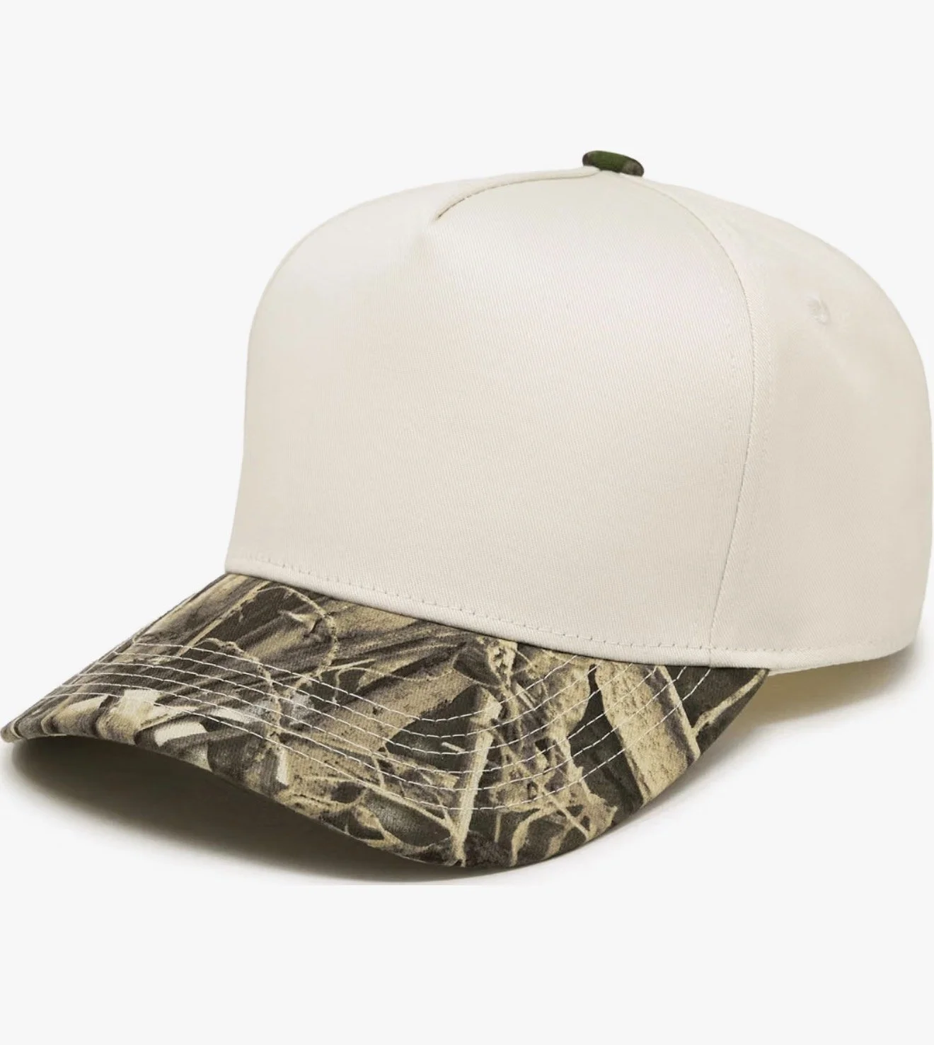 CAMO & NATURAL SNAPBACK HAT