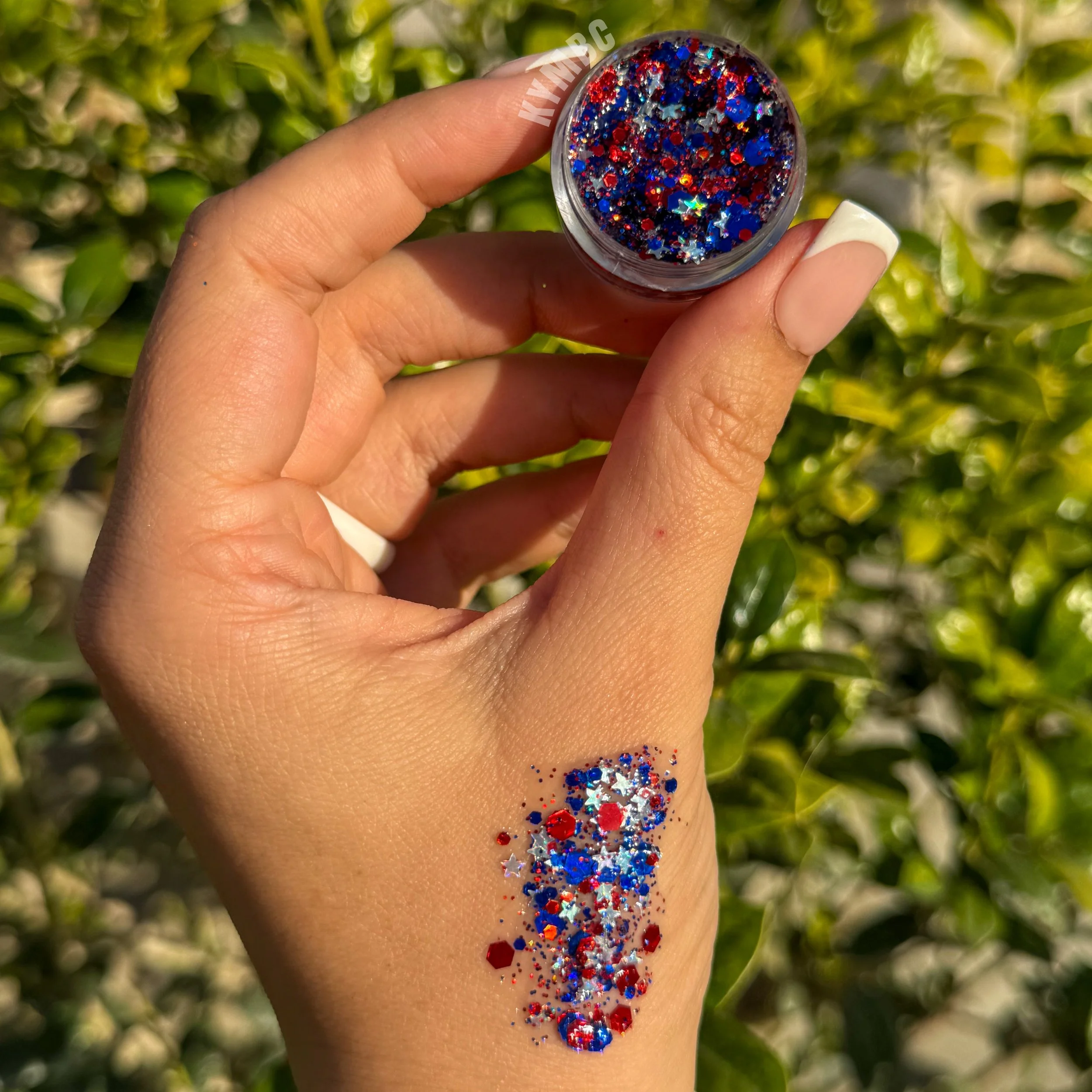 FREEDOM RINGS HAIR GLITTER