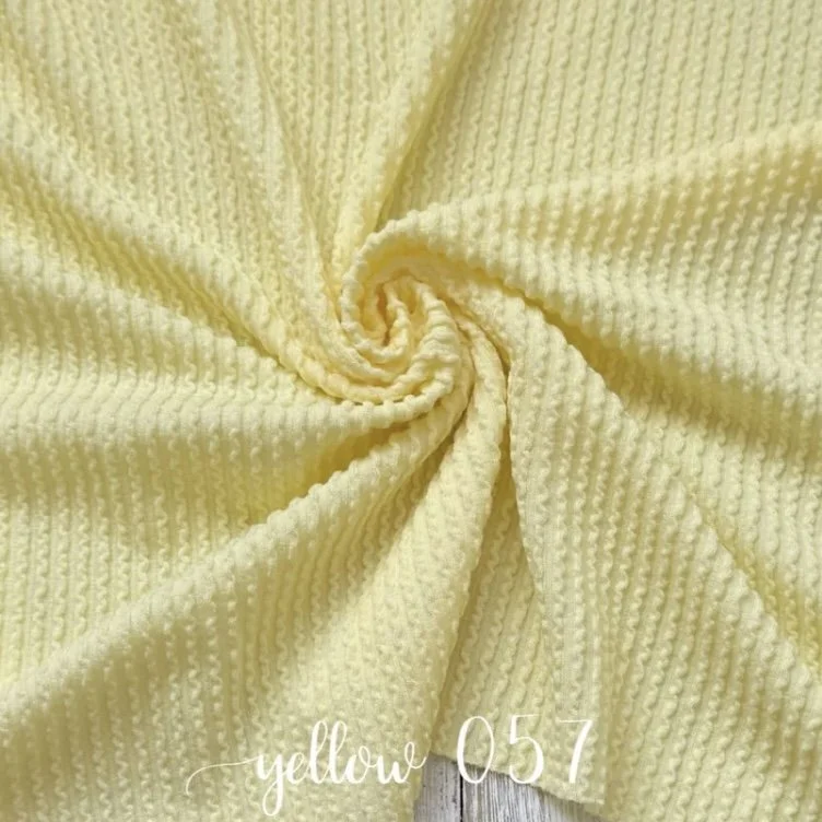 YELLOW 057 WAVED RIB