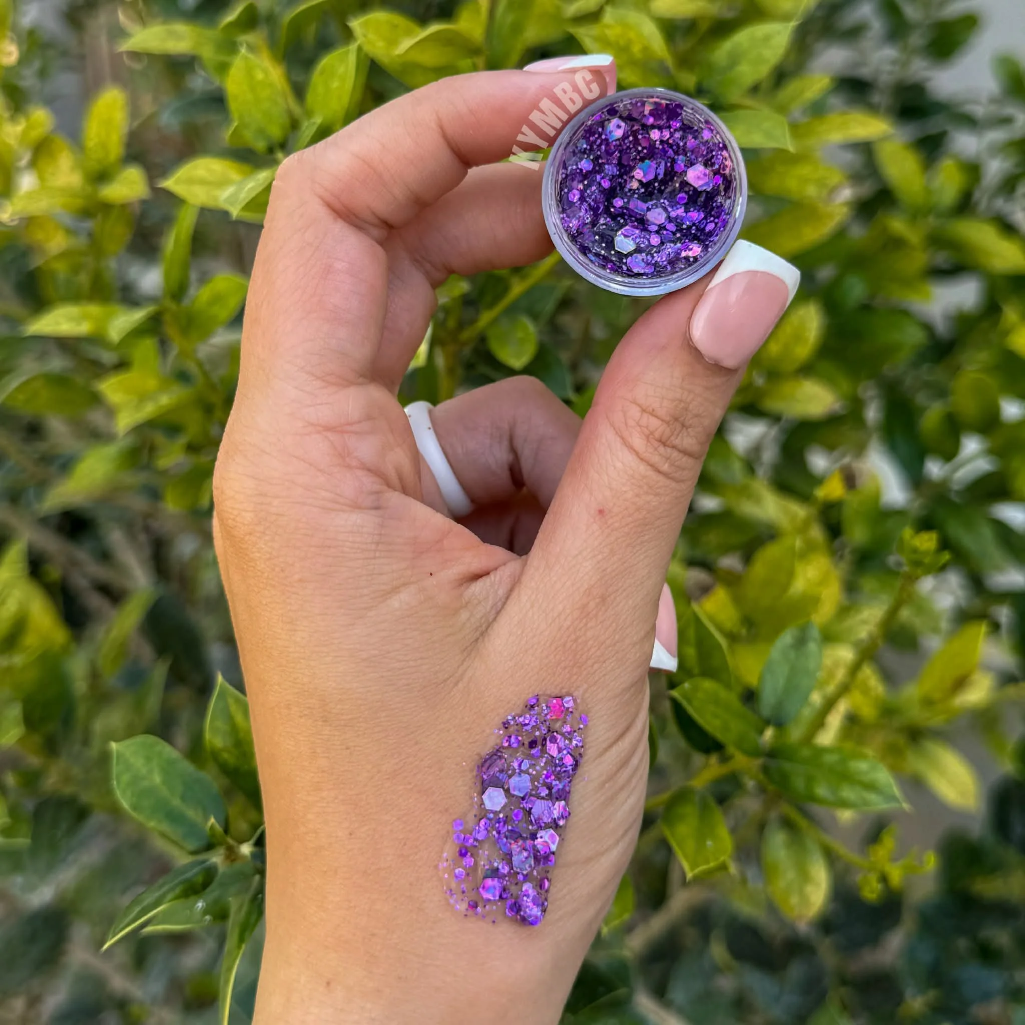 PURPLE PENNY HAIR GLITTER