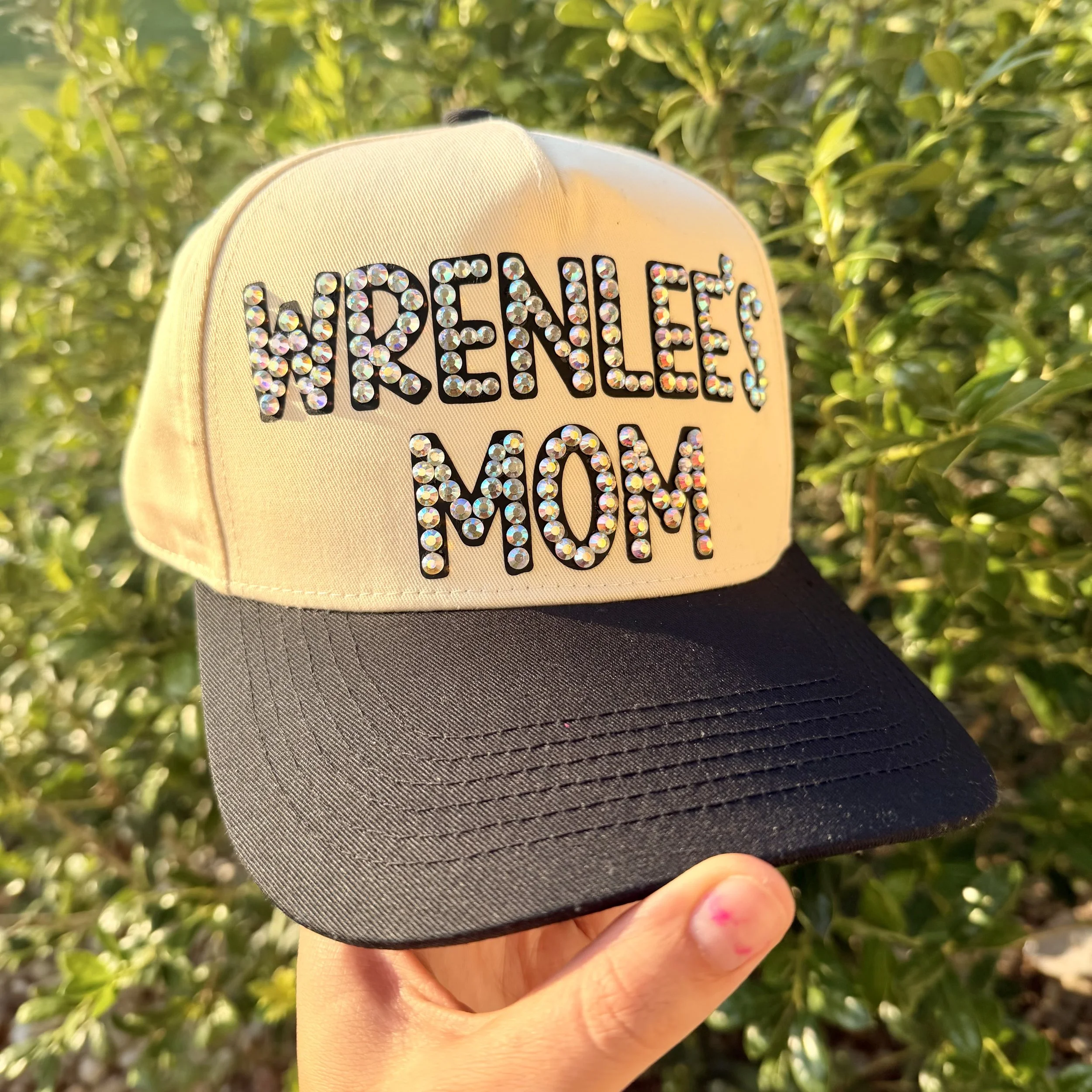 BLACK & NATURAL SNAPBACK HAT