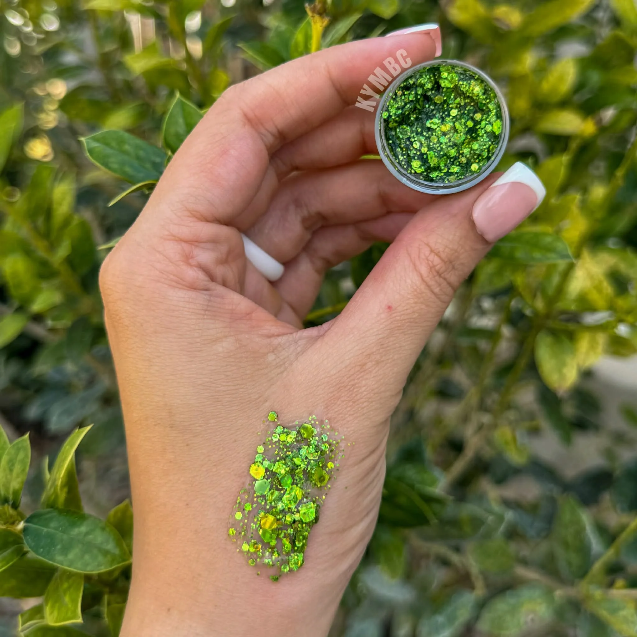 LIME RUSH HAIR GLITTER