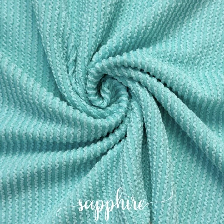 SAPPHIRE WAVED RIB