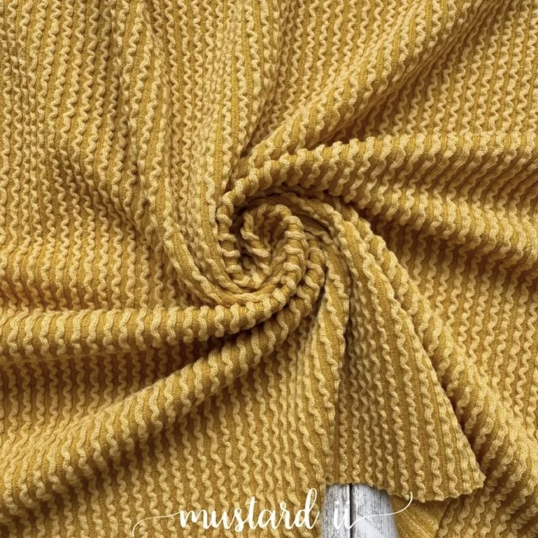 MUSTARD II WAVED RIB