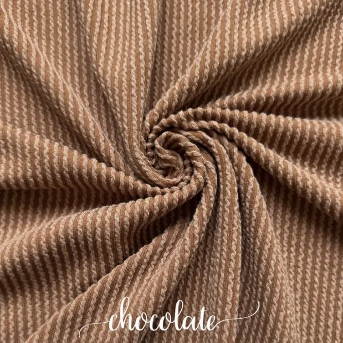 CHOCOLATE WAVED RIB