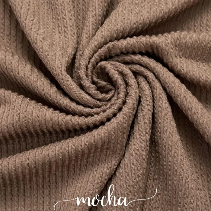 MOCHA WAVED RIB