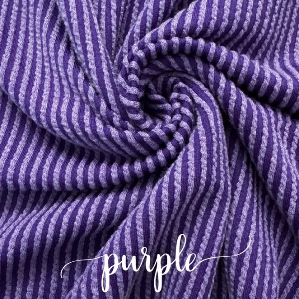 PURPLE WAVED RIB