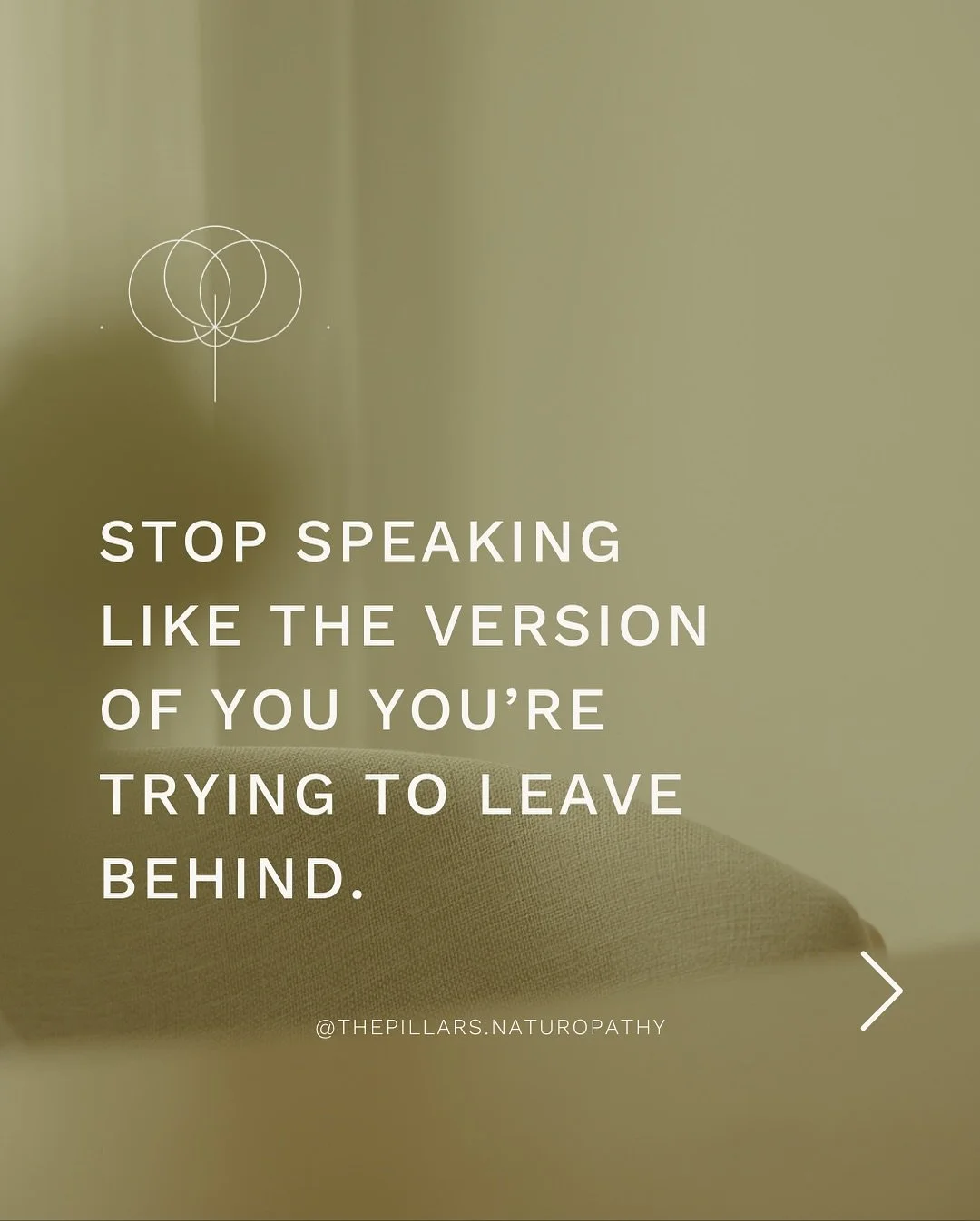 If you want a different outcome, you can’t keep speaking like the version of you you’re trying to leave behind.
Mid-week is often when the old identity statements creep back in…
“I’m just like this”
“I neve